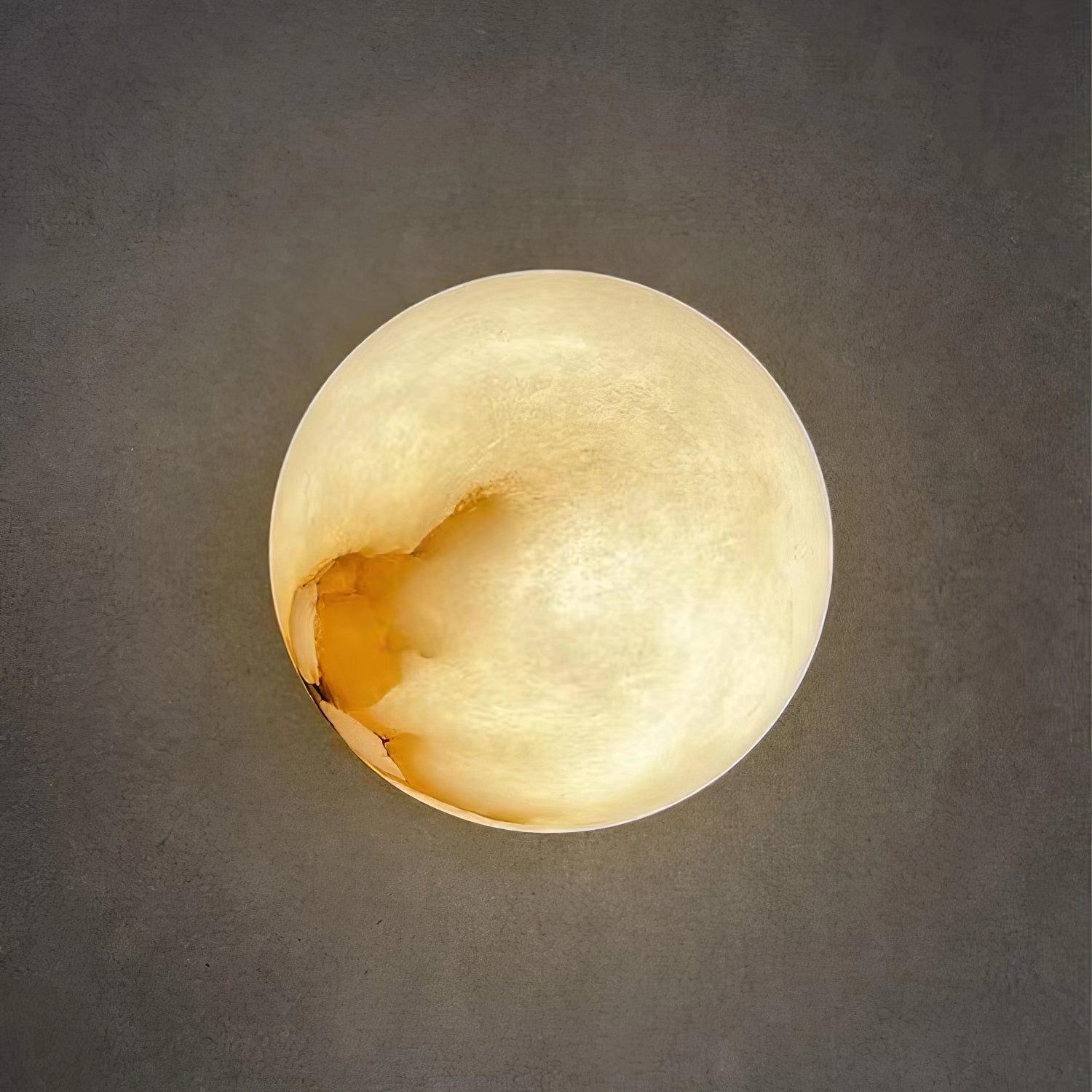 Vevinir Alabaster Globe Wall Light - Letslighting