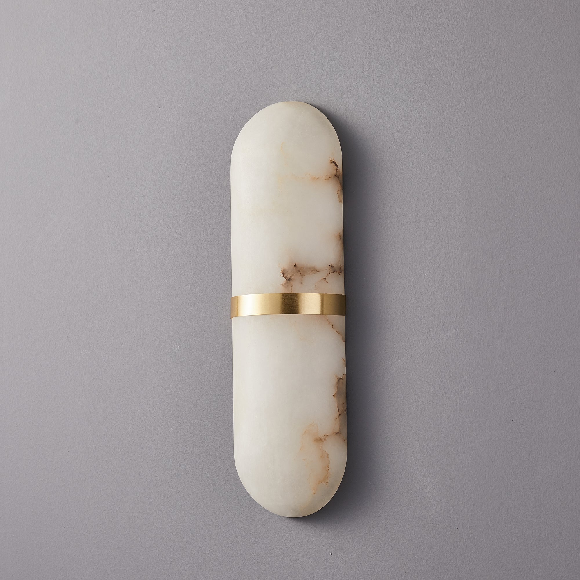 Vitheion Minimalist Alabaster Wall Light - Letslighting