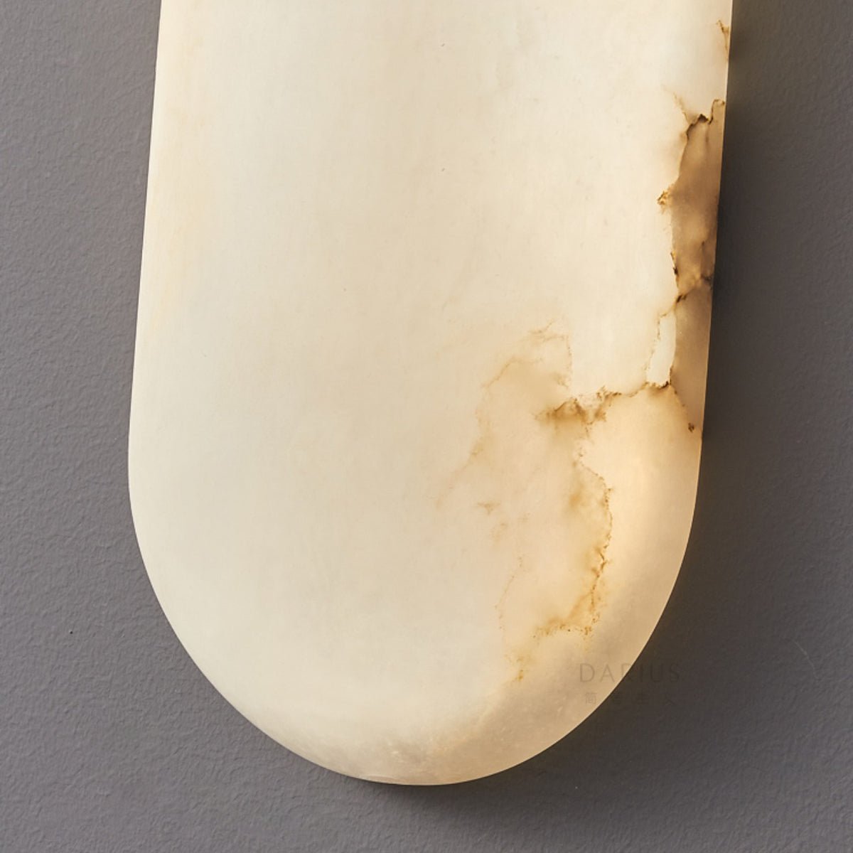 Vitheion Minimalist Alabaster Wall Light - Letslighting