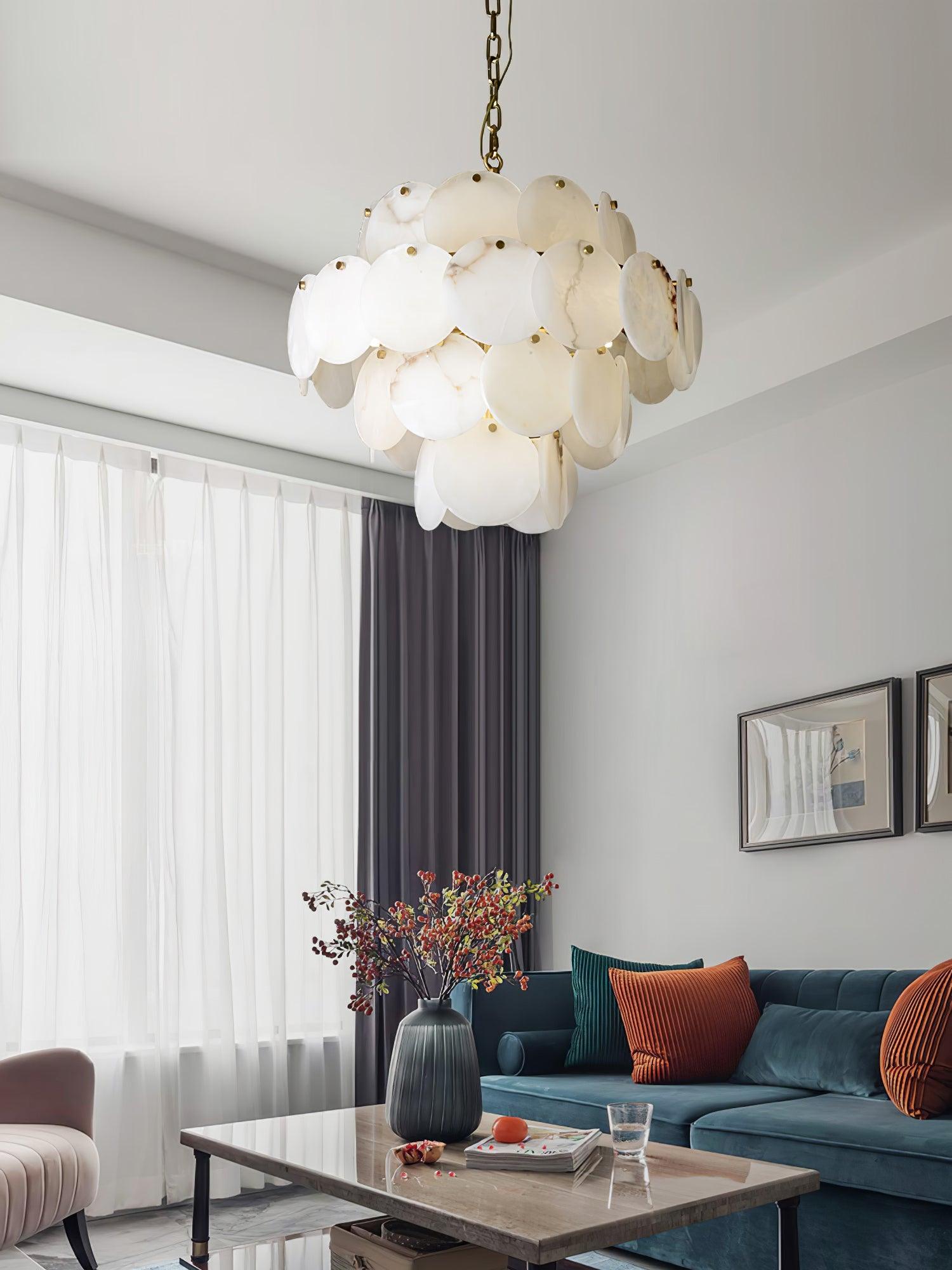Ulorir Alabaster Chandelier - Letslighting
