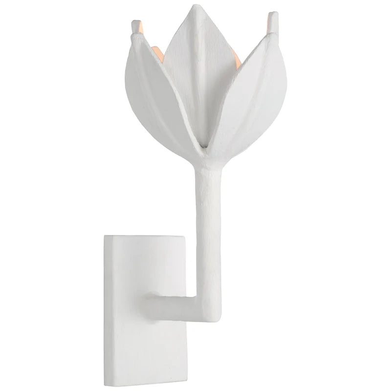 Silva Vintage Metal Brass White Wall Lamp Dining Room Bedroom