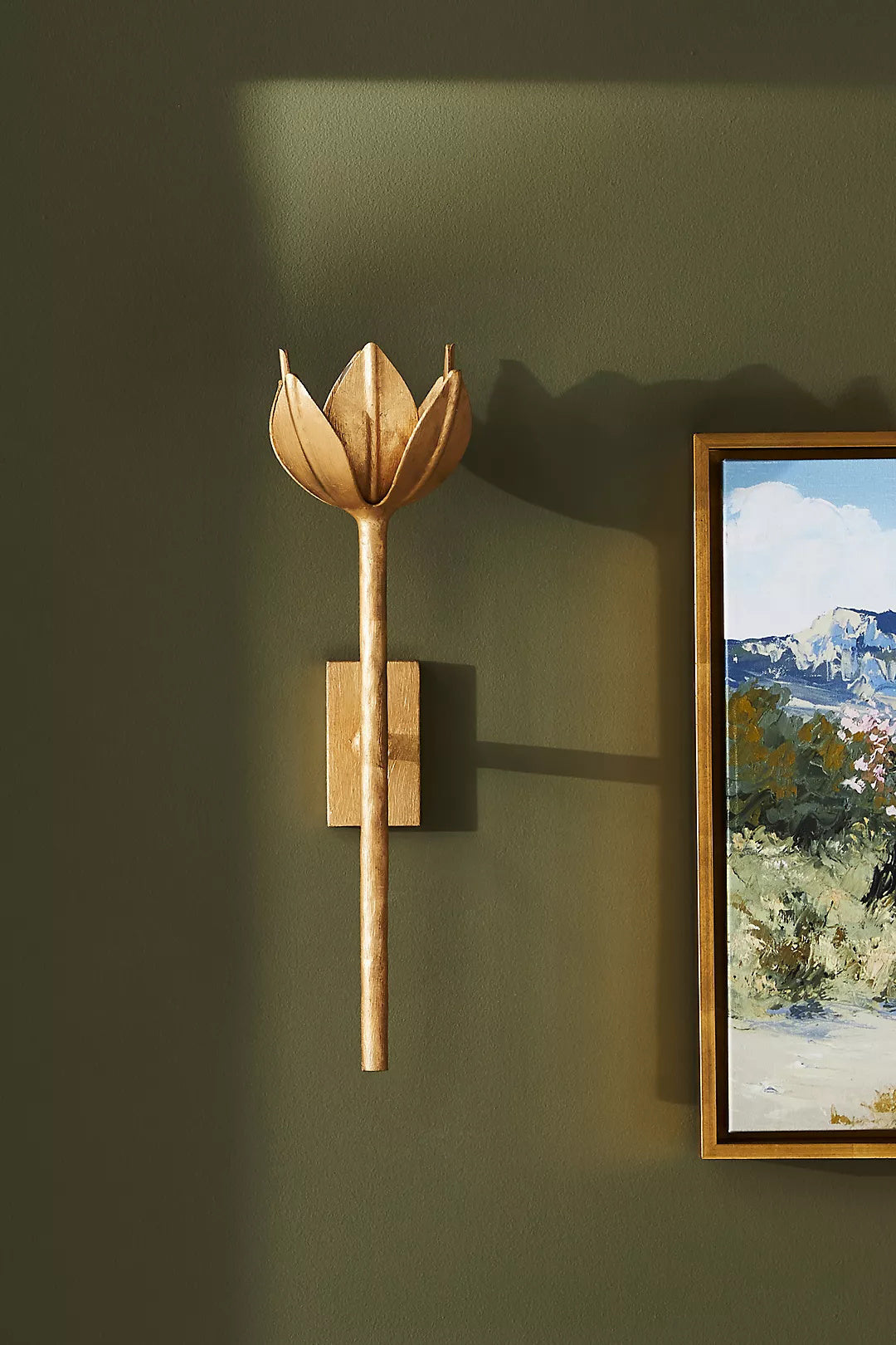 Ulfuvyn Modern Minimalist Brass Wall Lamp - Lamp Copper