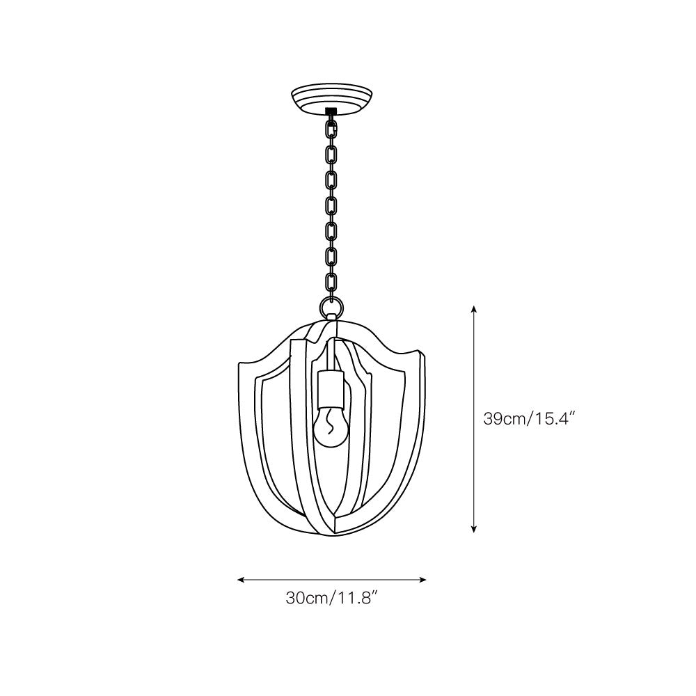 Tinduvyi Individual Creativity Metal Pendant Lamp - Lamp Copper