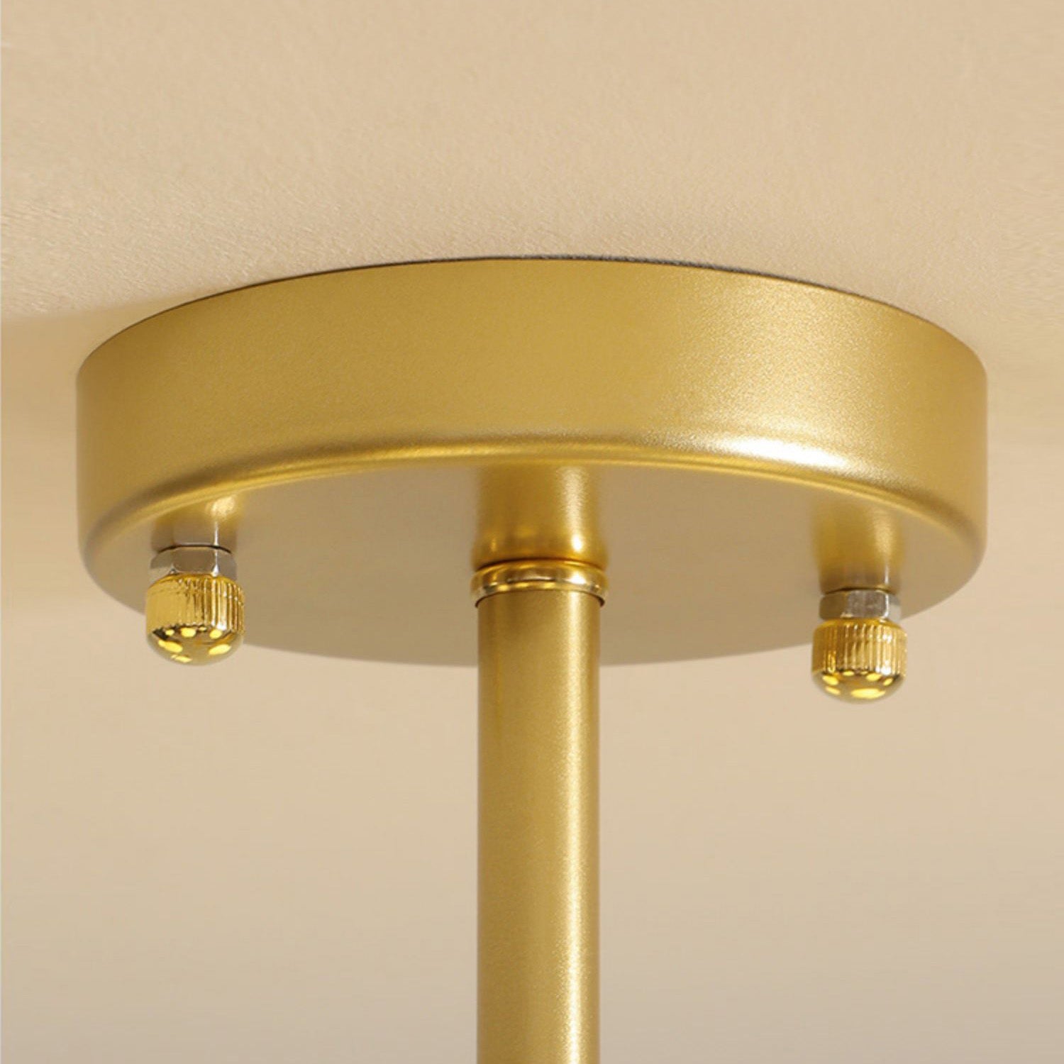Vatnuvyi Minimalist Globe Glass Chandelier - Lamp Copper