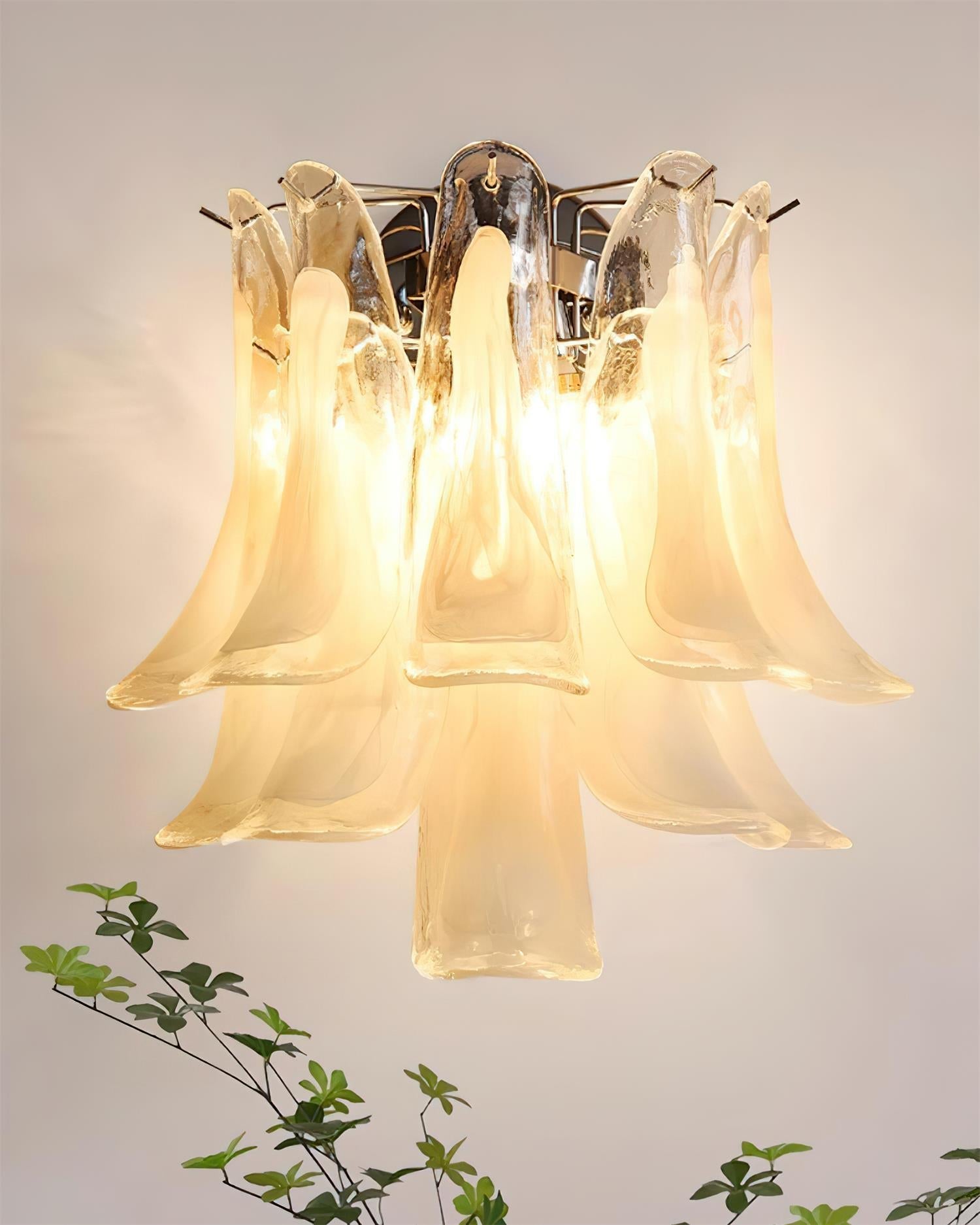 Alrinis Wall Lamp Sculptural Petal Cascade - Letslighting