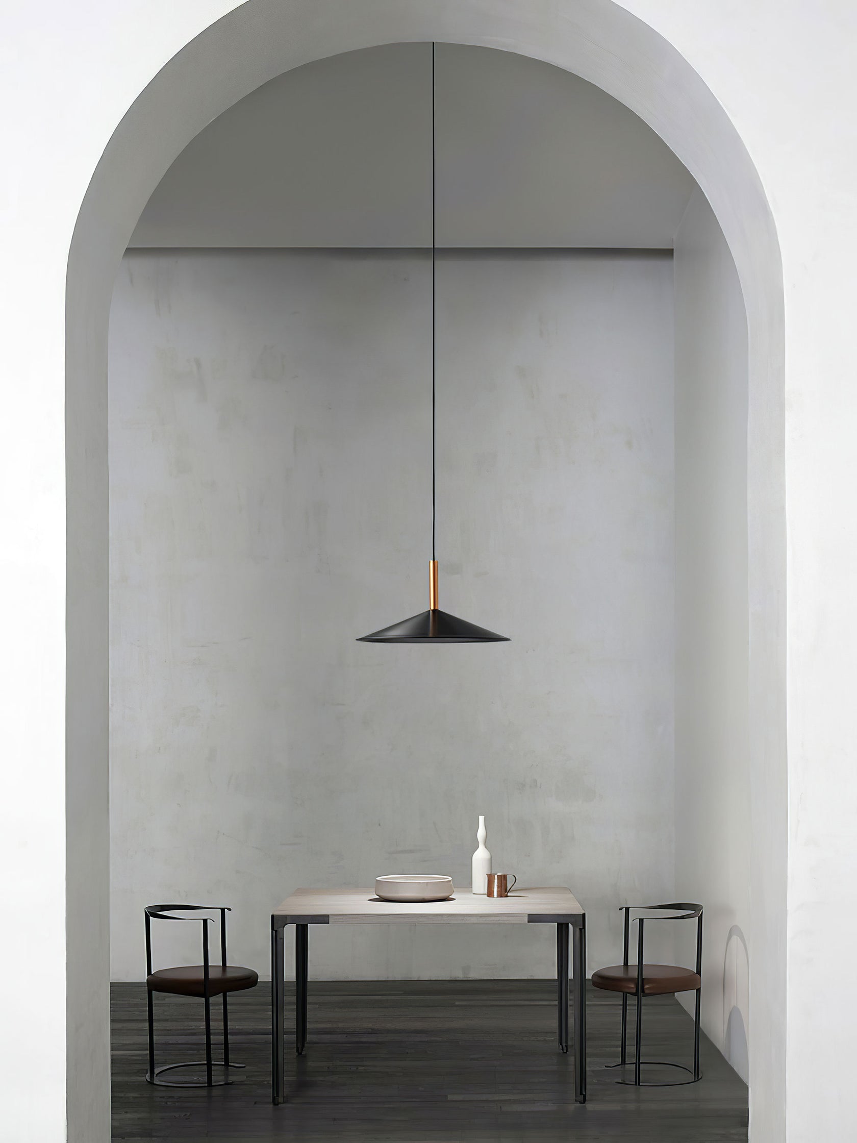 Vezoror Conical Metal Pendant Light - Blowlighting