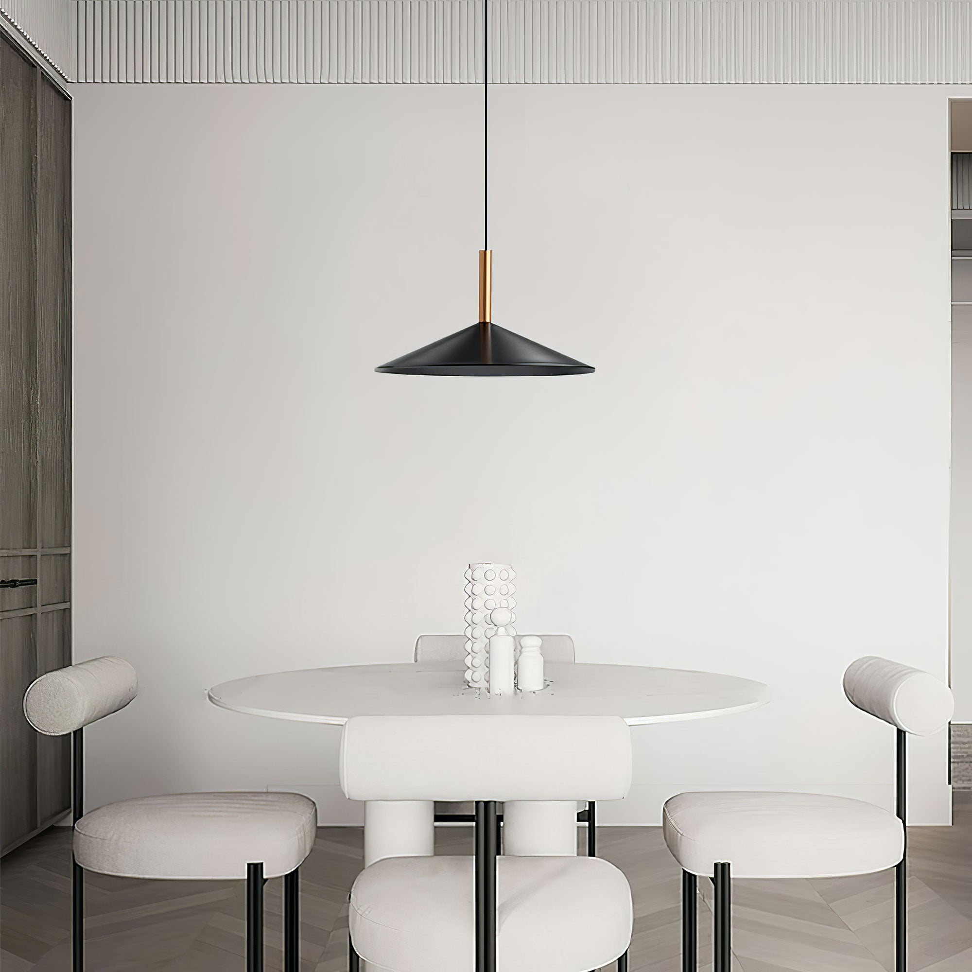 Vezoror Conical Metal Pendant Light - Blowlighting