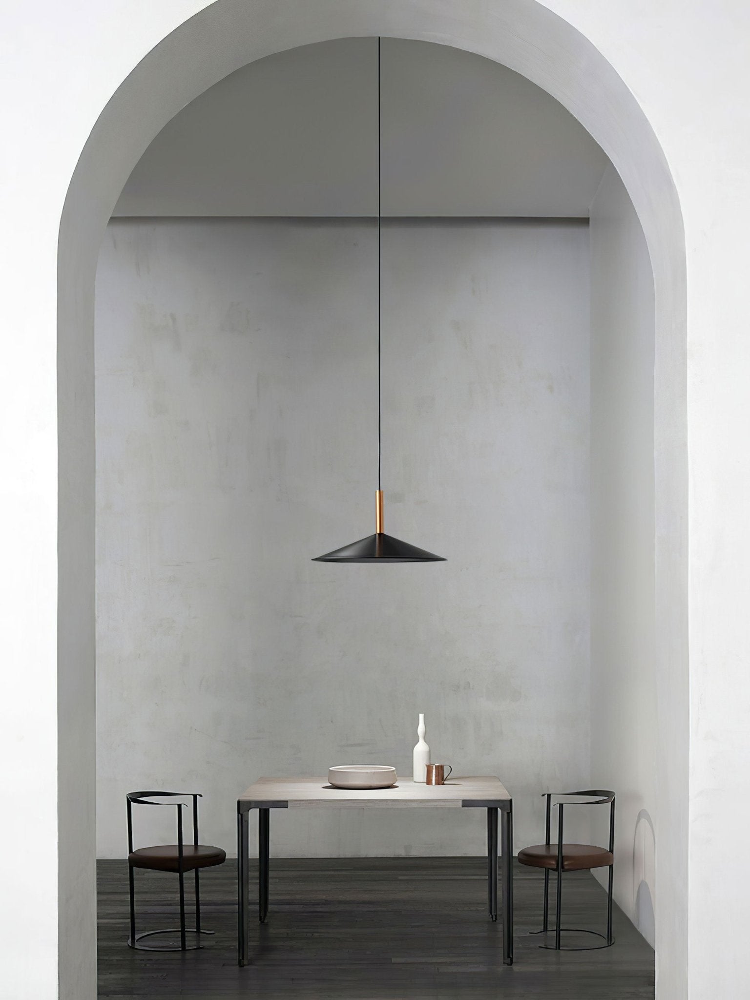 Vezoror Conical Metal Pendant Light - Blowlighting
