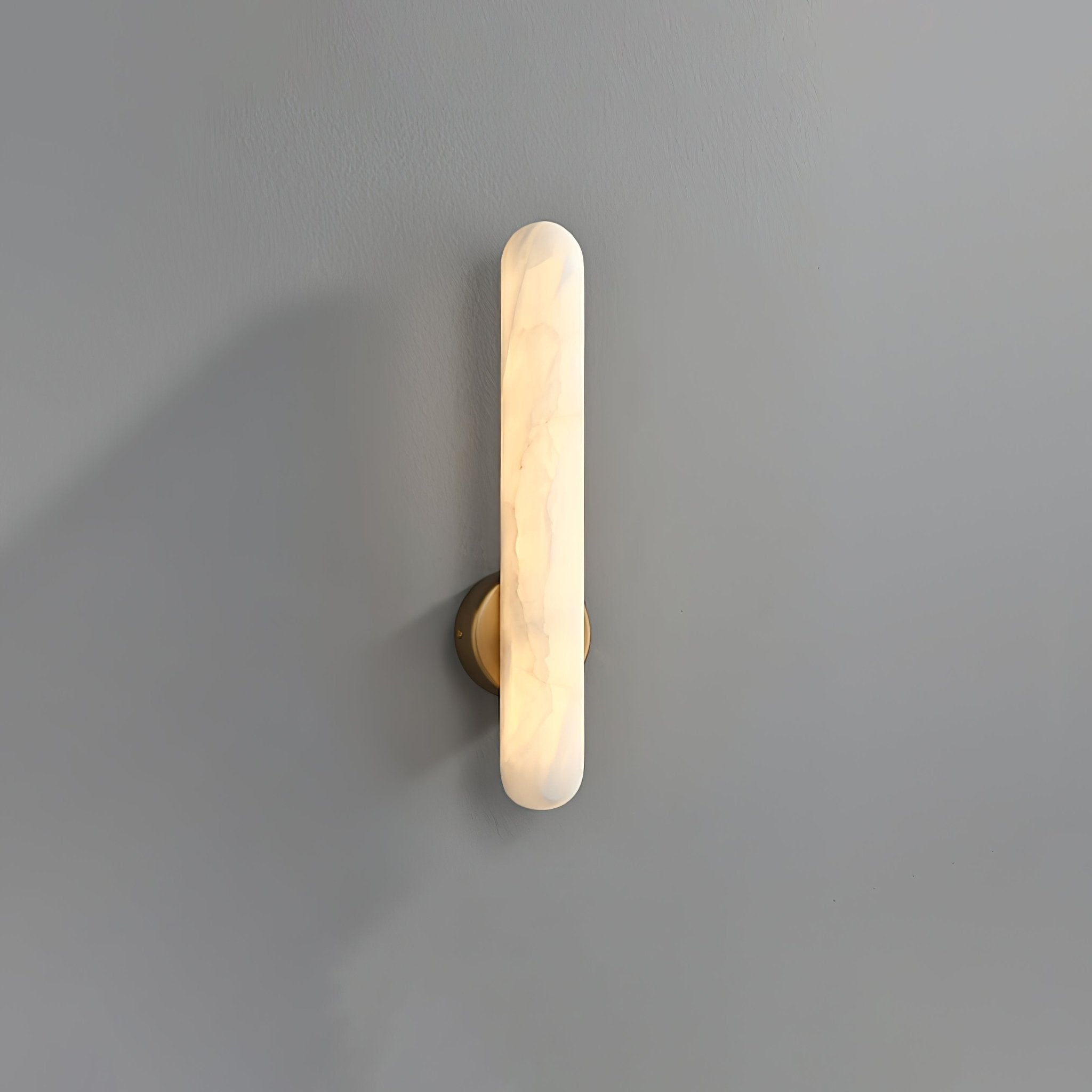 Elvenira Cylindrical Alabaster Wall Light - Letslighting