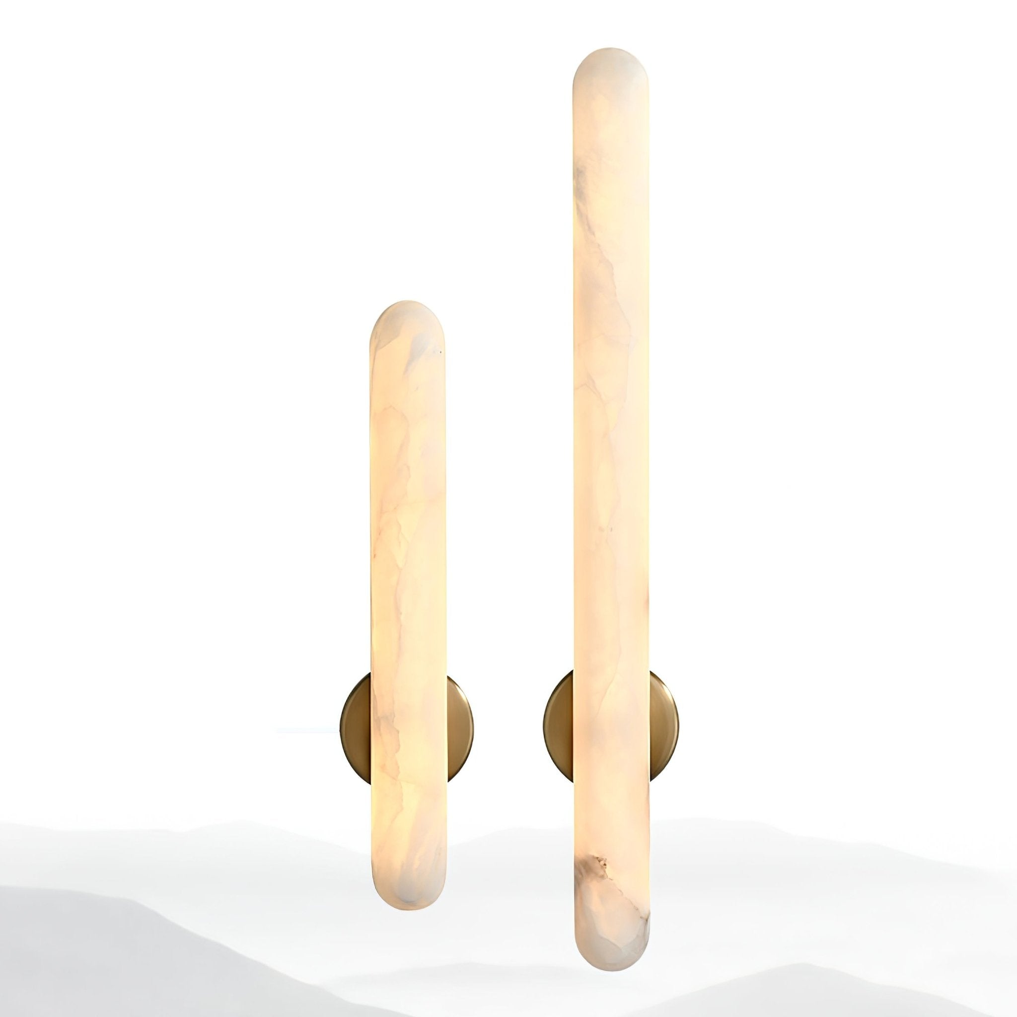 Elvenira Cylindrical Alabaster Wall Light - Letslighting