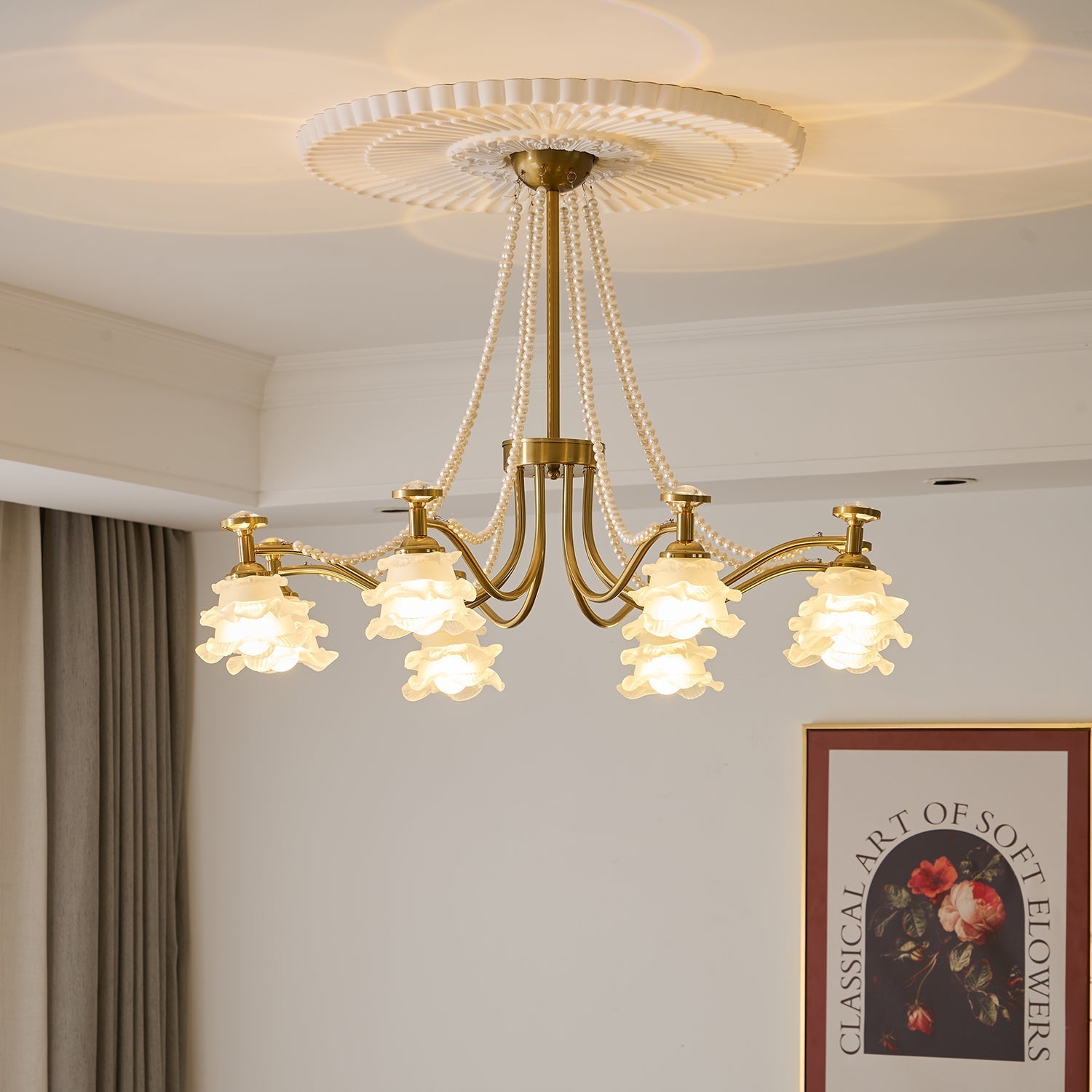 Amaris Rose Chandelier - Blowlighting