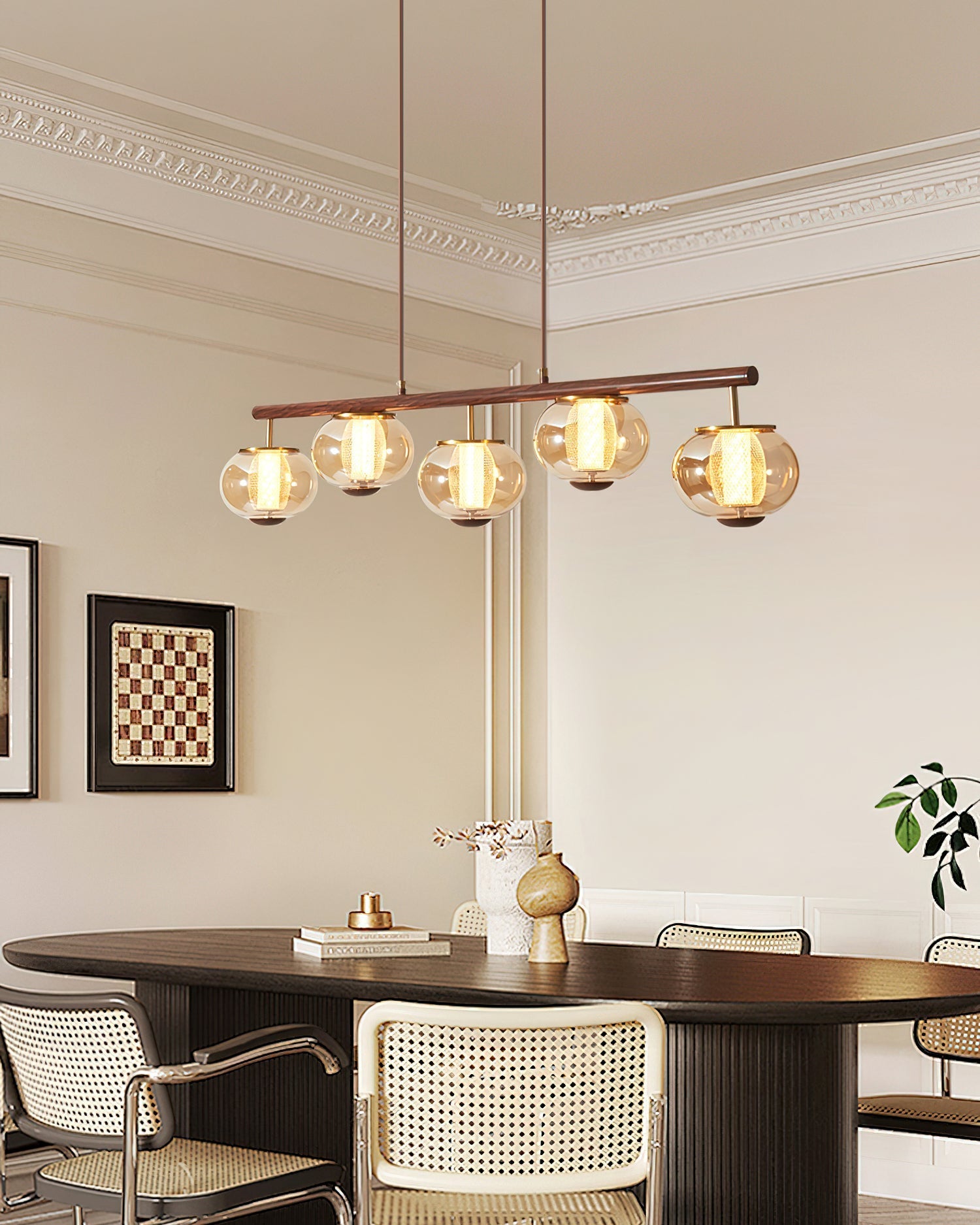 Faylen Linear Pendant Lamp - Letslighting