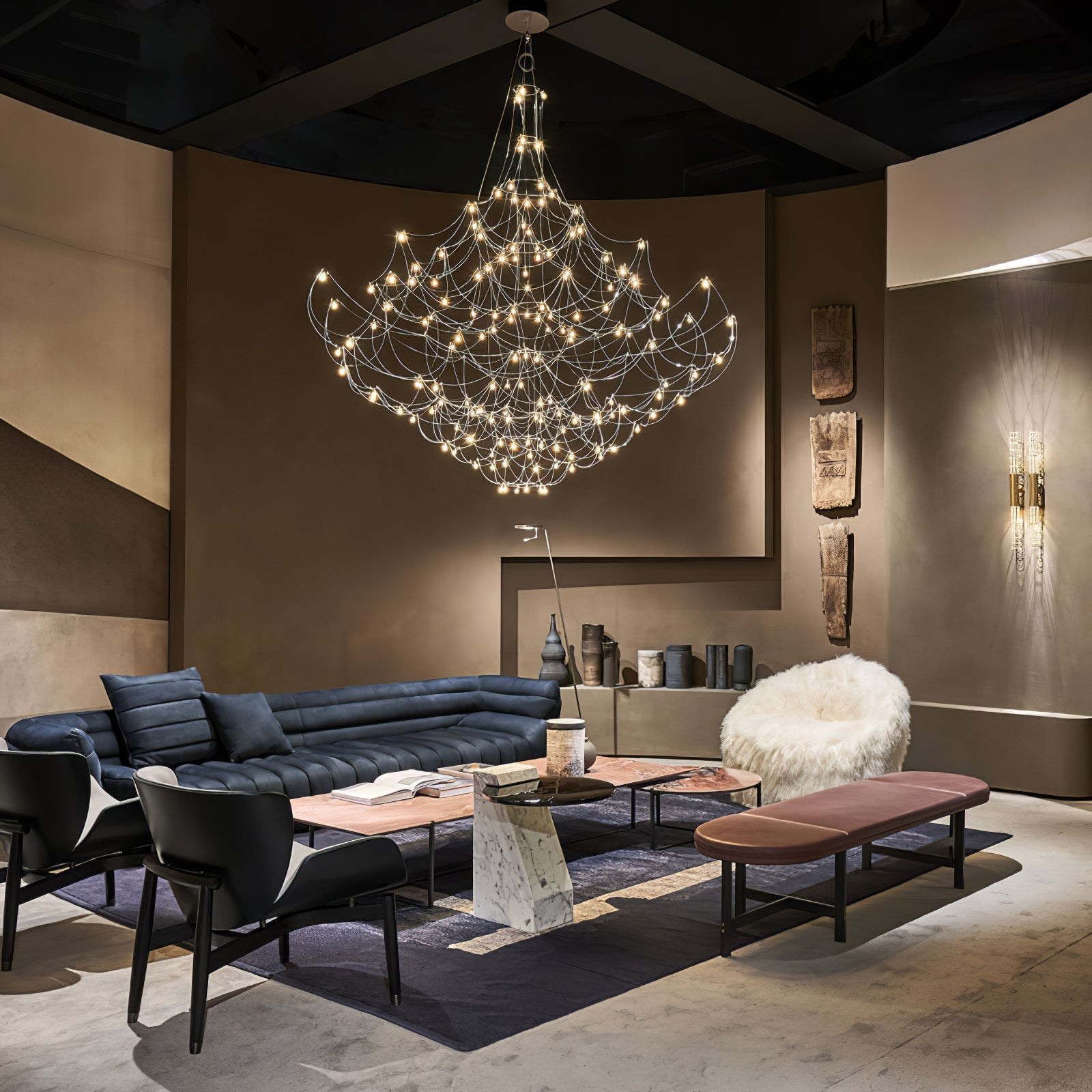 Amos Light Group Chandelier - Blowlighting