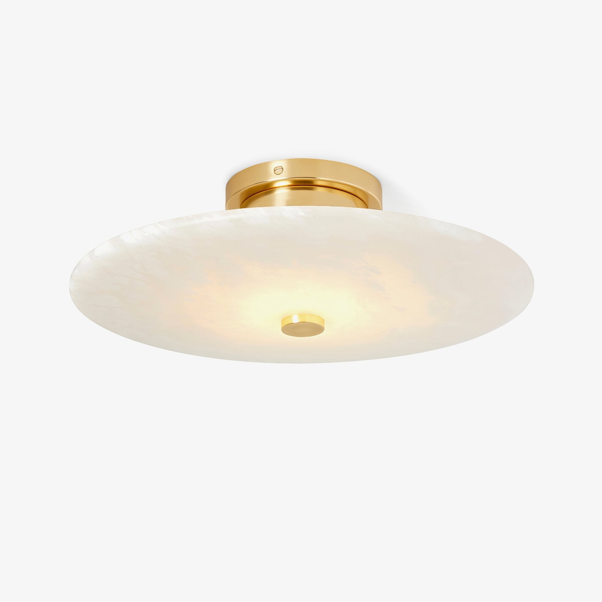 Clio Alabaster Flush Mount Ceiling Light - Letslighting