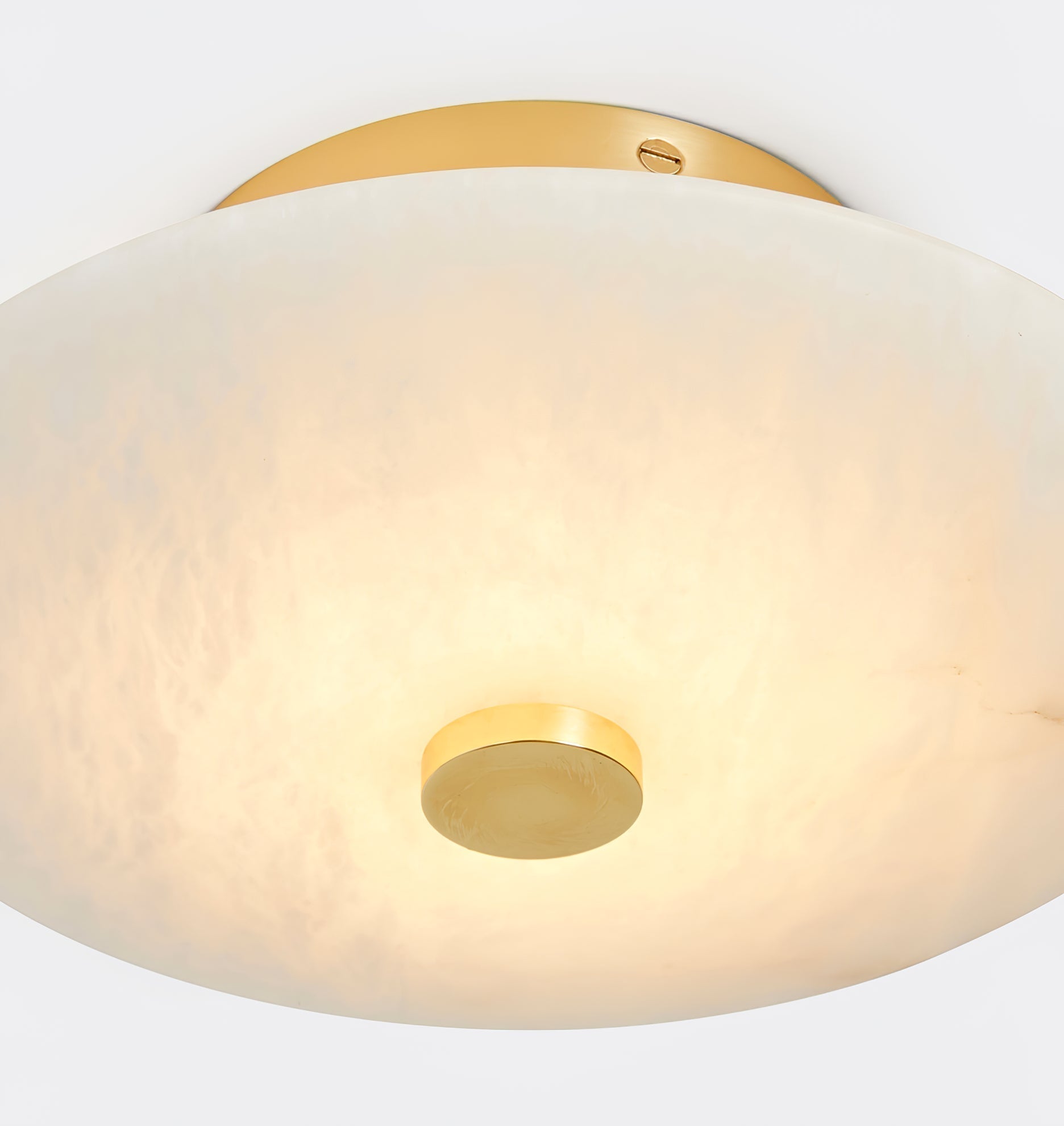 Clio Alabaster Flush Mount Ceiling Light - Letslighting