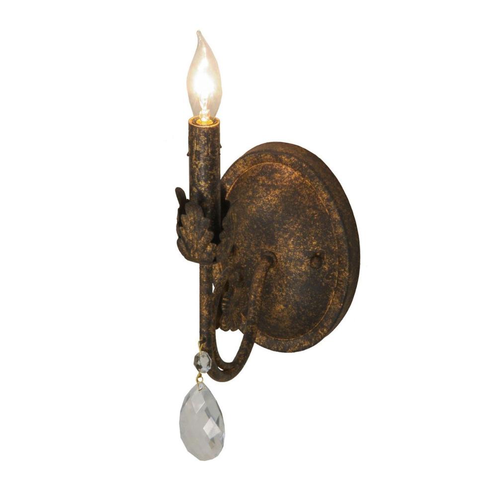 Mjolkuvyn Individual Creativity Metal Crystal Wall Lamp - Lamp Copper