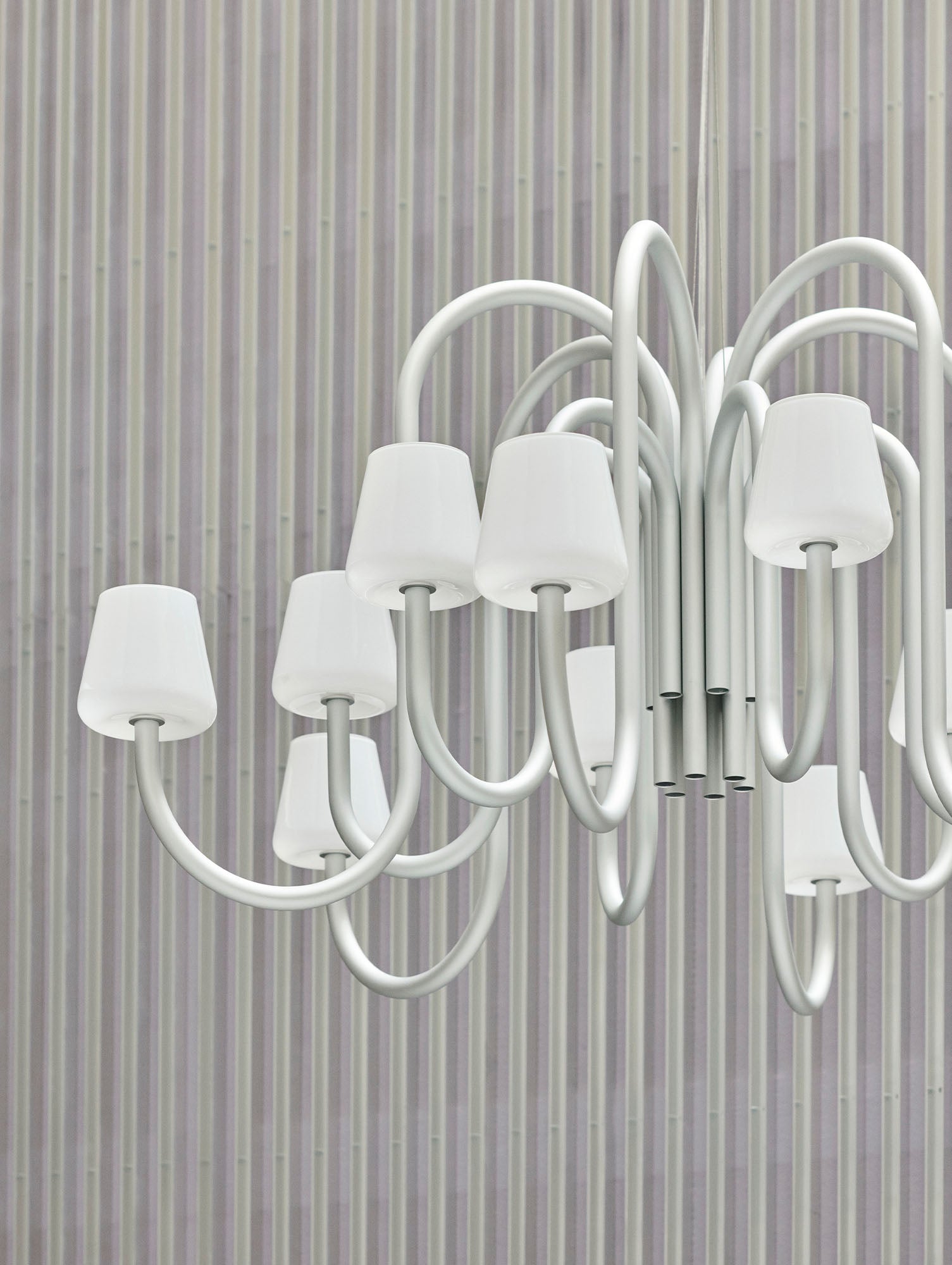 Ostruvyn Modern Premium Glass Chandelier - Lamp Copper