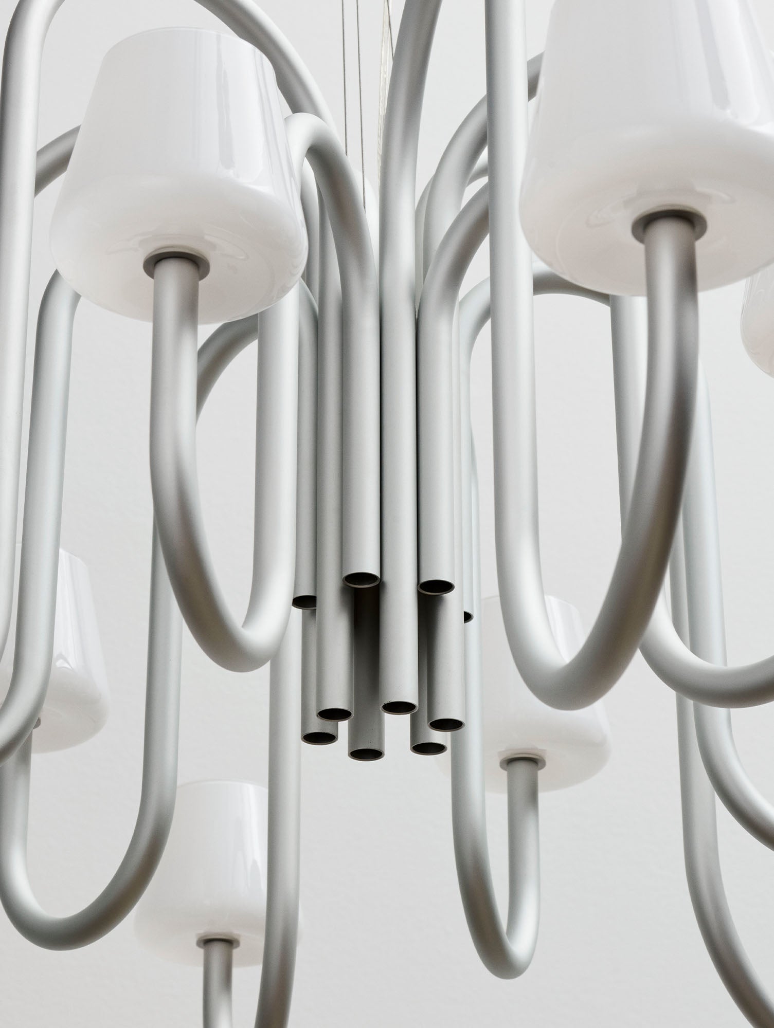 Ostruvyn Modern Premium Glass Chandelier - Lamp Copper