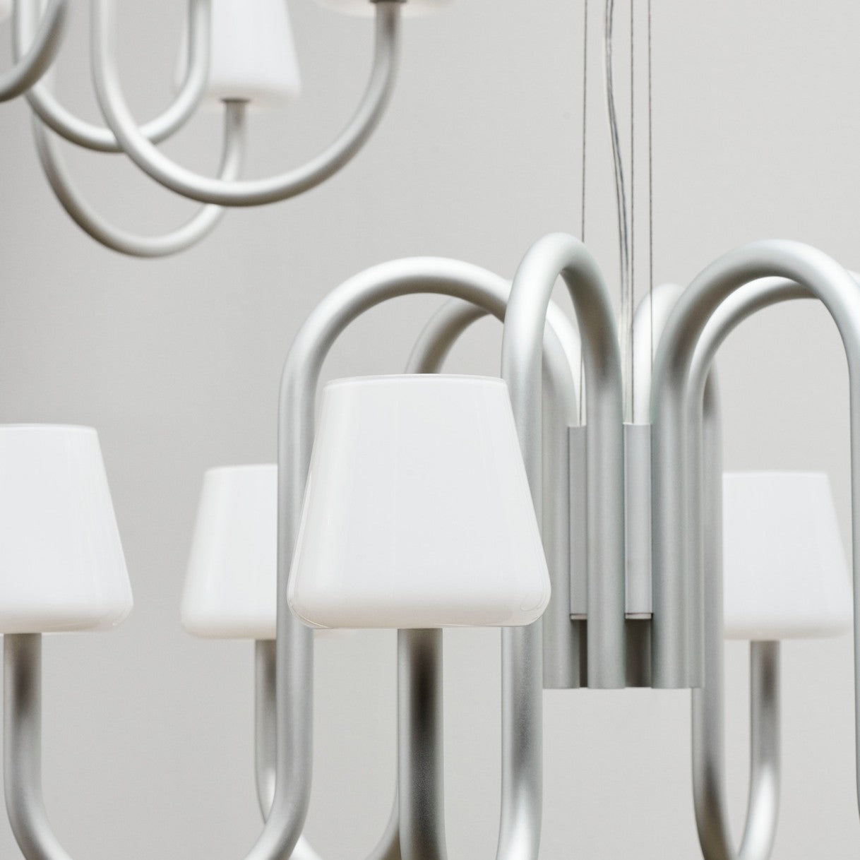 Ostruvyn Modern Premium Glass Chandelier - Lamp Copper