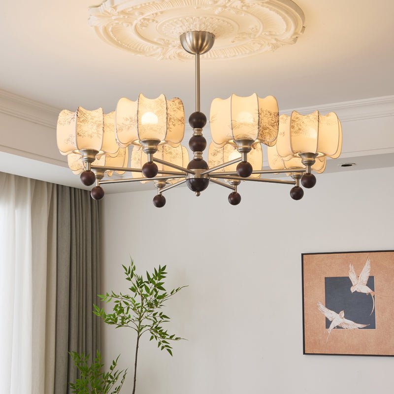 Arboris Floral Chandelier - Blowlighting
