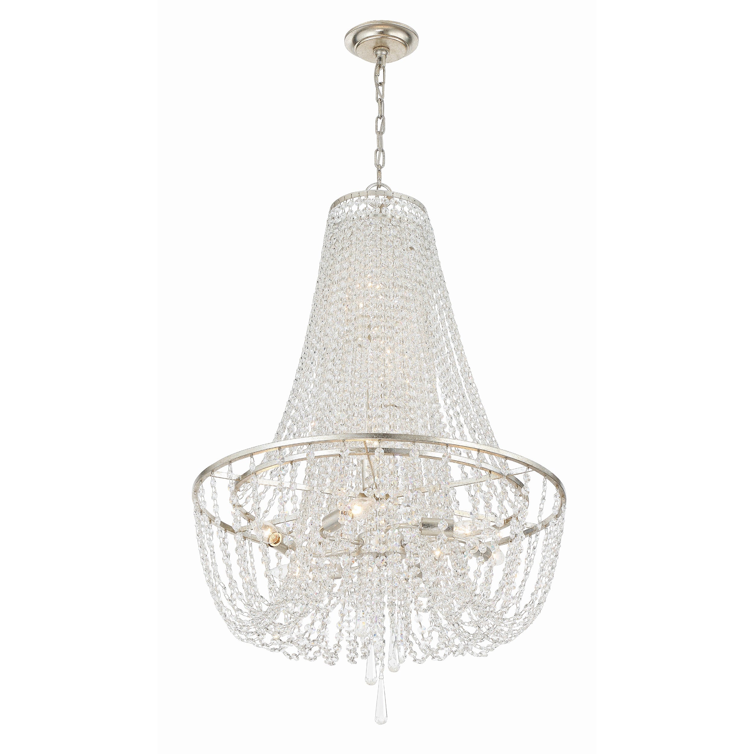 Sifuvys Postmodern Luxury Metal Crystal Chandelier - Lamp Copper