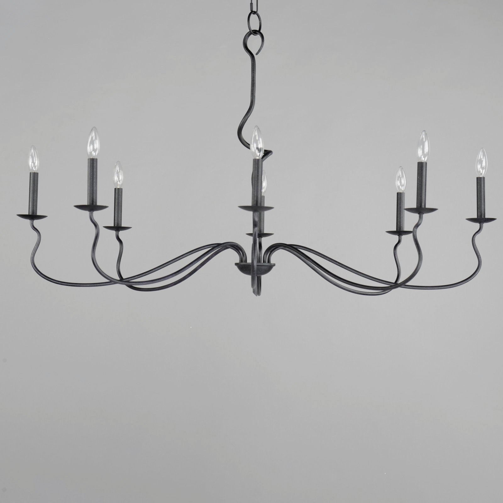 Rauduvyo Modern Minimalist Industrial Metal Chandelier - Lamp Copper