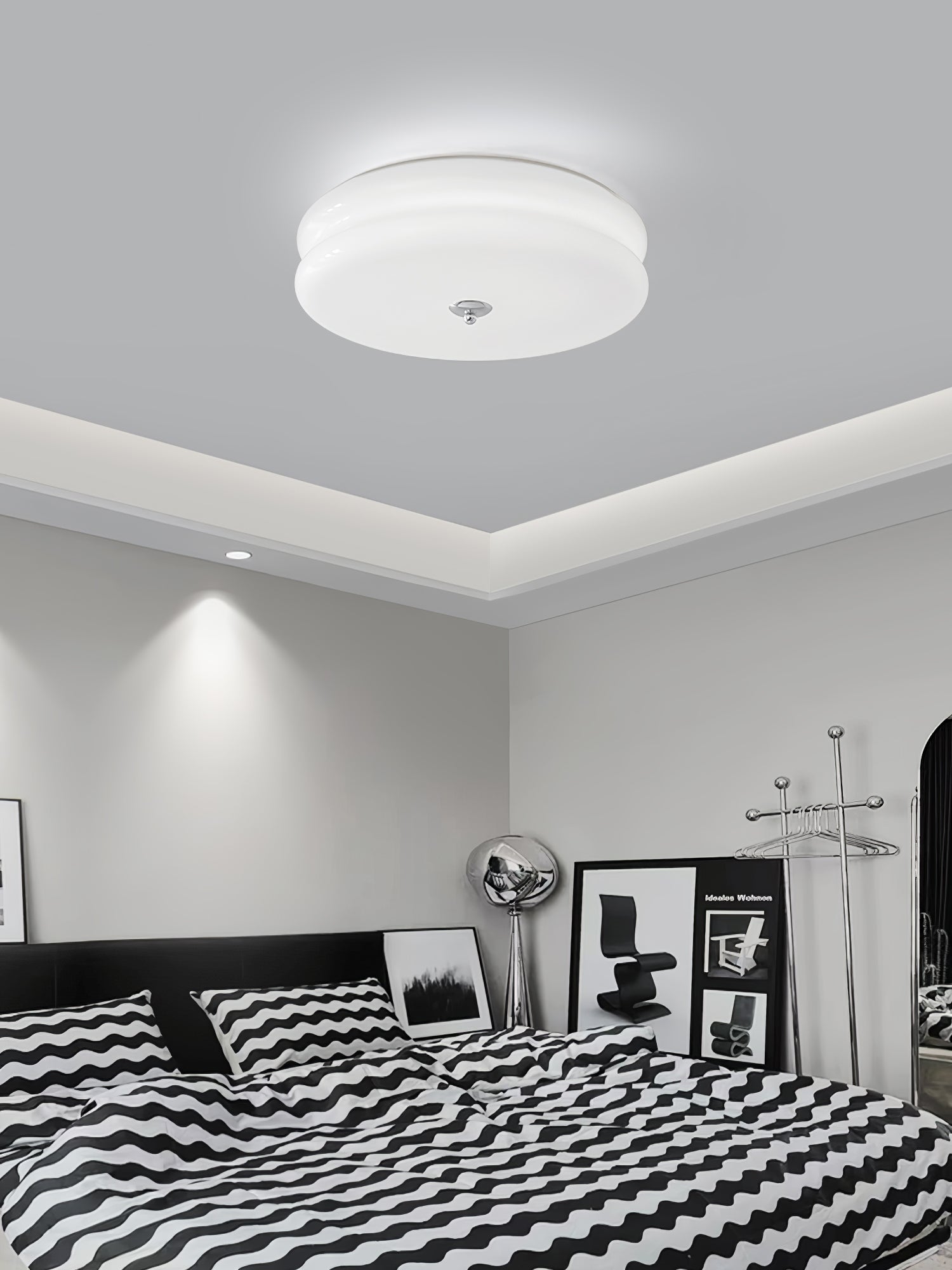 Art Deco Vintage Ceiling Light - Blowlighting