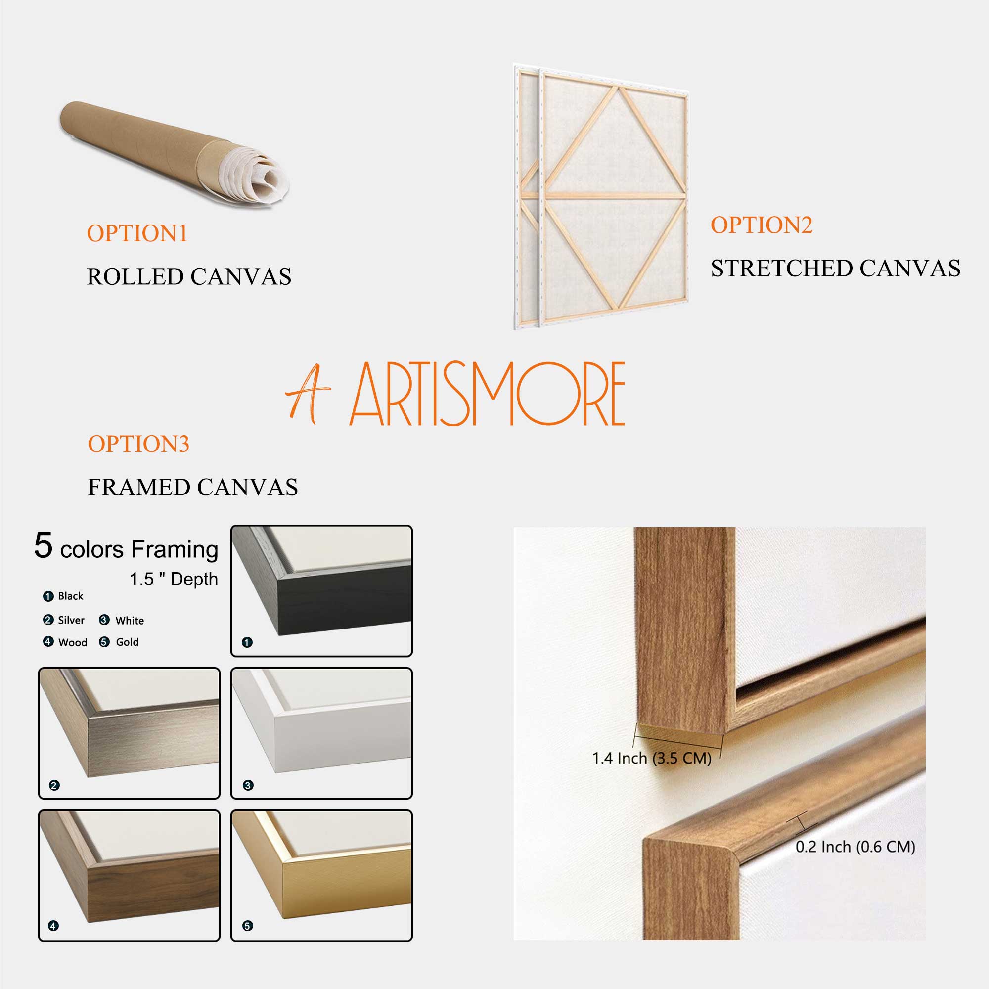 Abstract Canvas Art #AB213 - Letslighting
