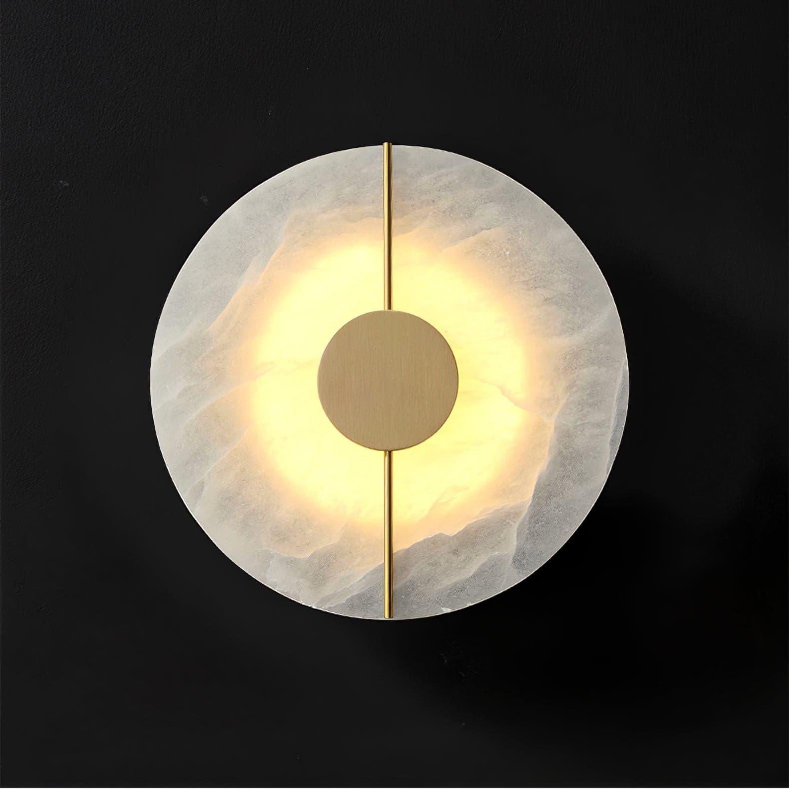 Citheira Minimalist Alabaster Wall Light - Letslighting