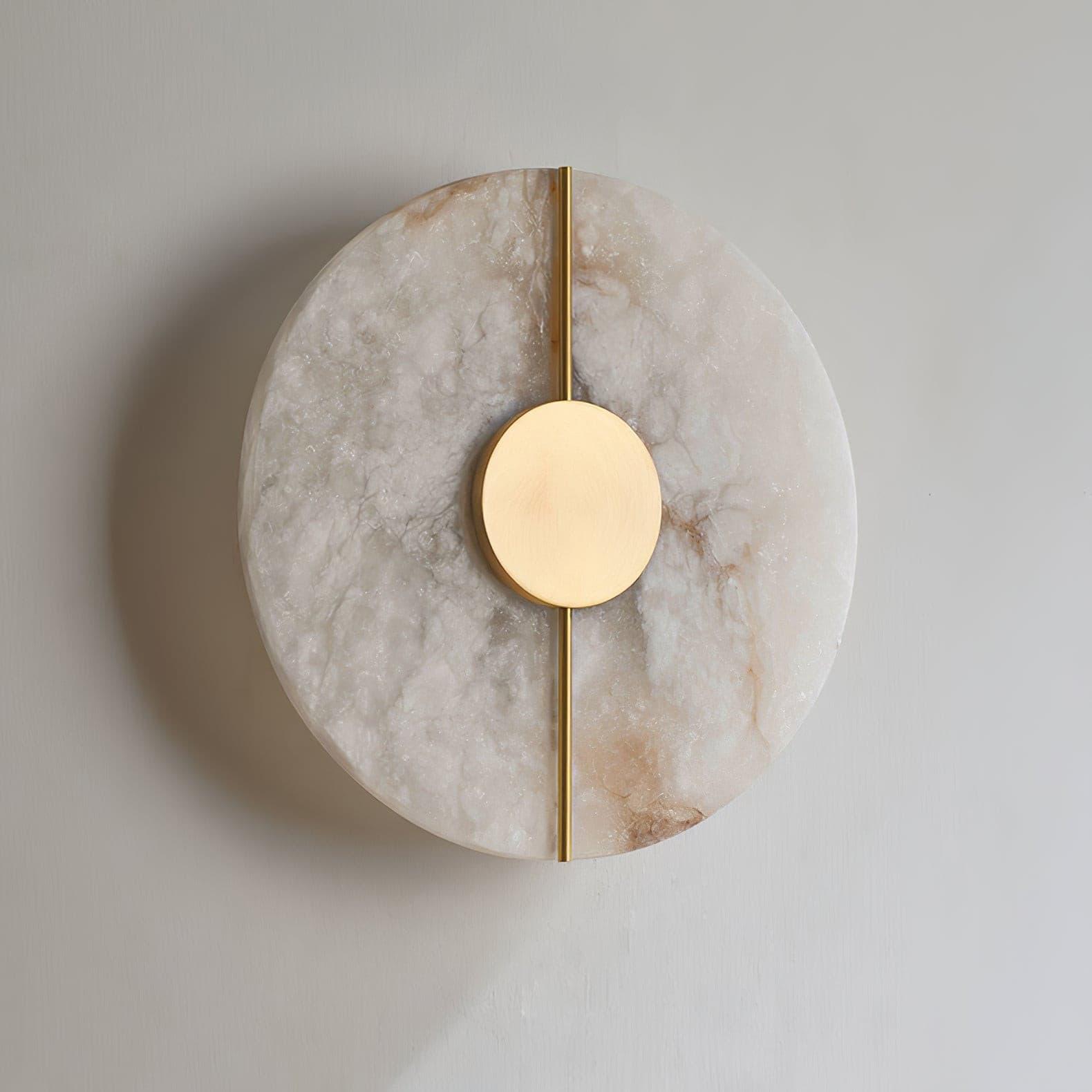 Citheira Minimalist Alabaster Wall Light - Letslighting