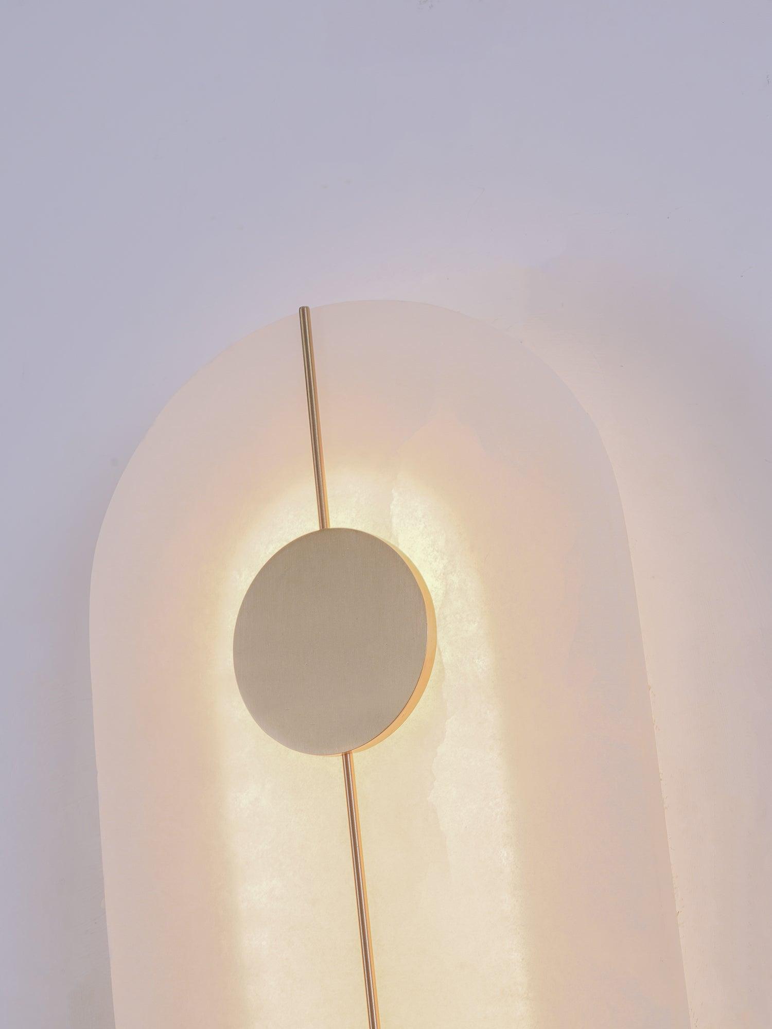 Citheira Minimalist Alabaster Wall Light - Letslighting