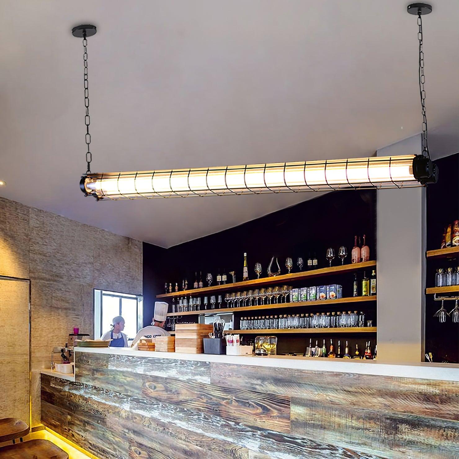 Arsorisra Industrial Linear Pendant Light - Letslighting