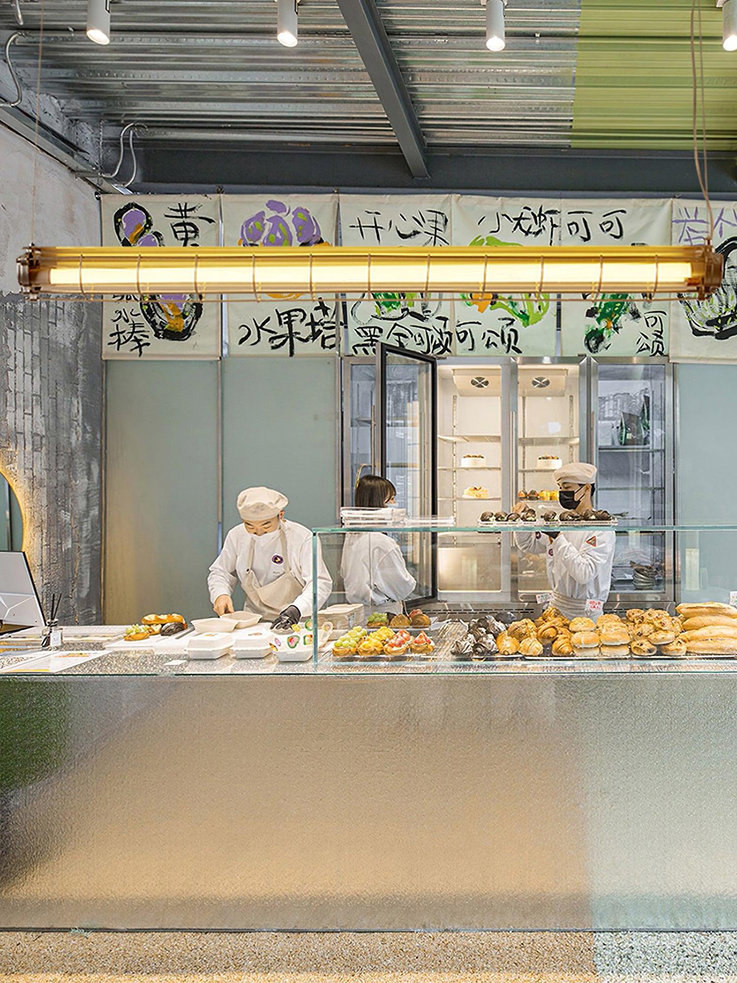 Arsorisra Industrial Linear Pendant Light - Letslighting