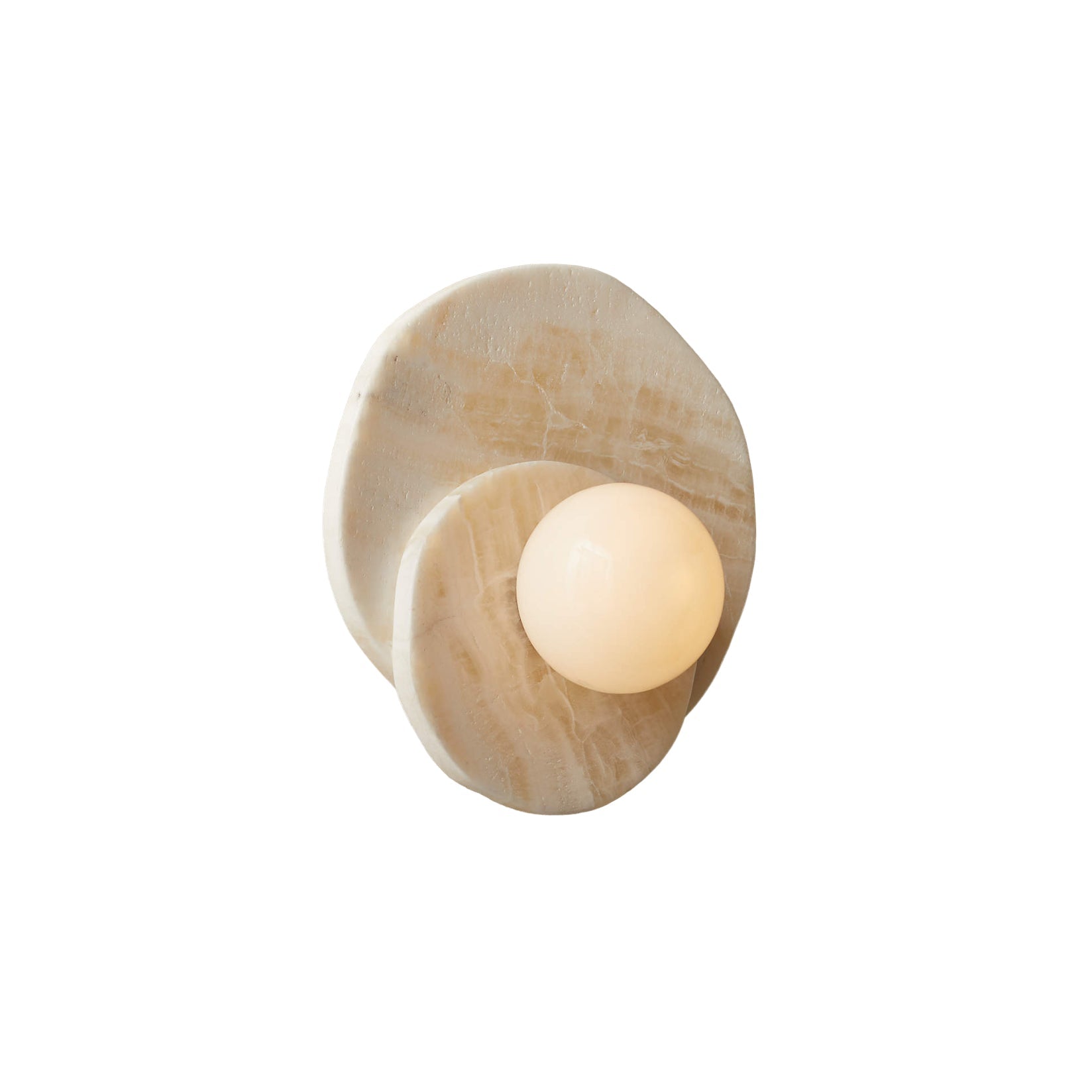 Alorarae Organic Alabaster Wall Light - Letslighting