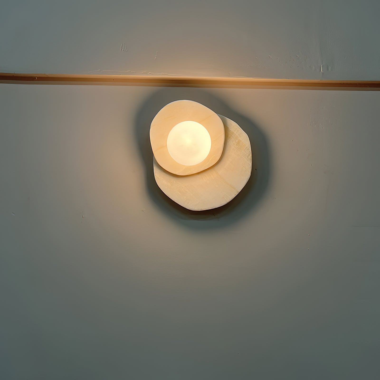 Alorarae Organic Alabaster Wall Light - Letslighting