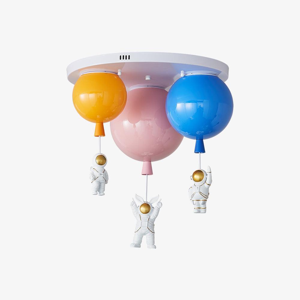 Astronaut Glossy Balloon Ceiling Lamp - Blowlighting