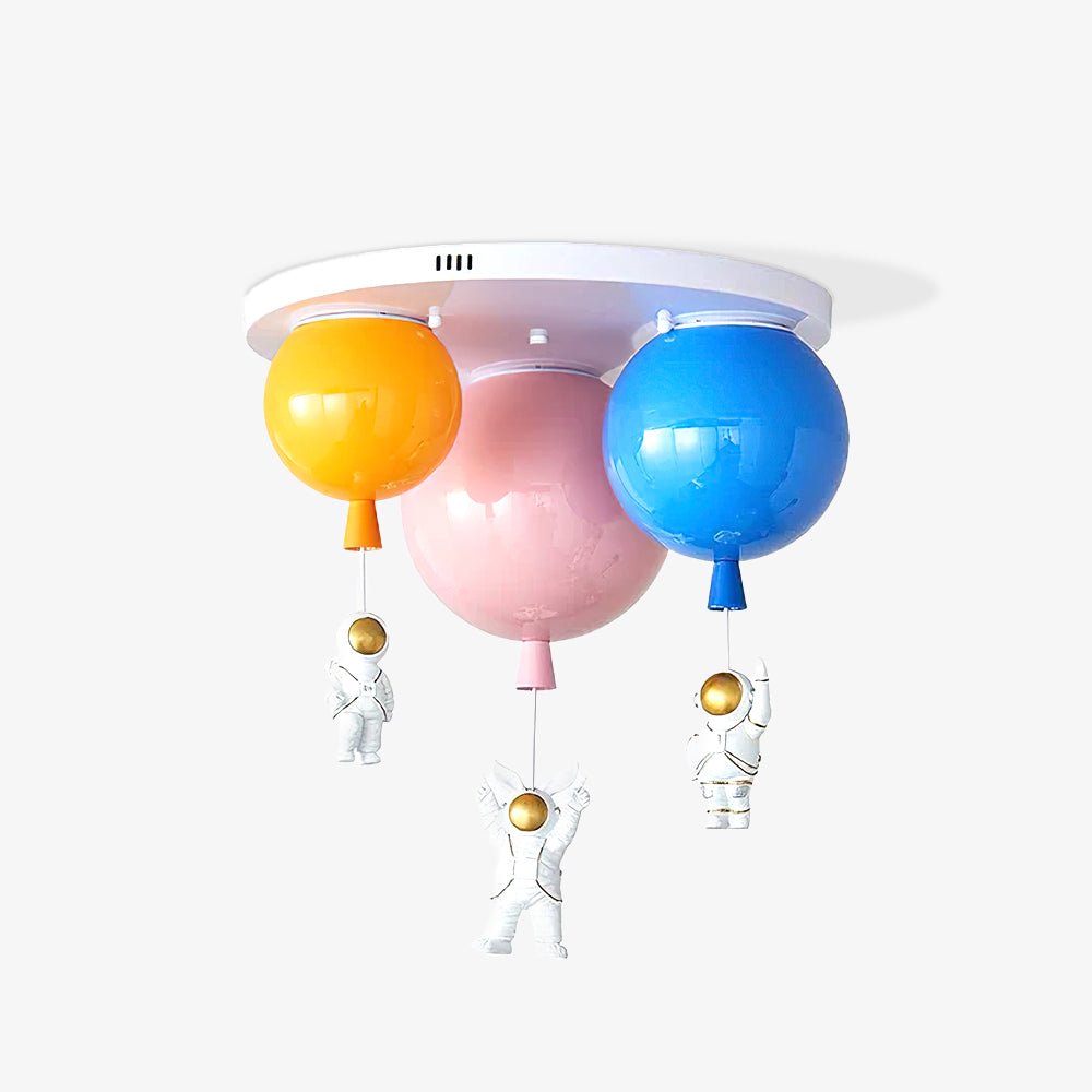 Astronaut Glossy Balloon Ceiling Lamp - Blowlighting