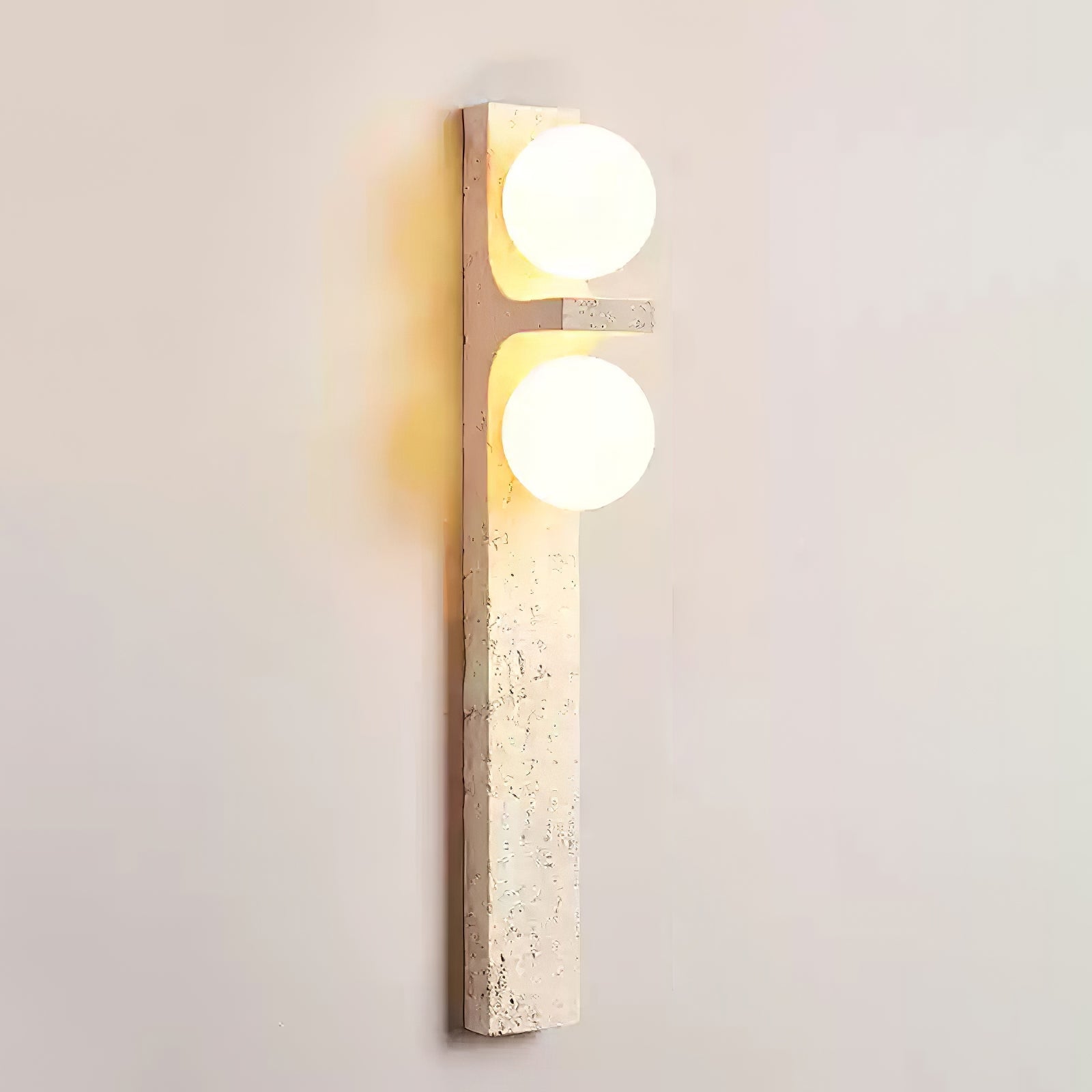 Cassiopeia Travertine Wall Light - Letslighting
