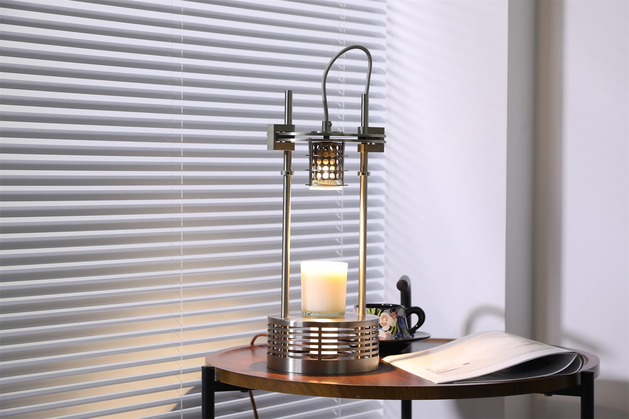 Aurosteel Aroma Stainless Steel Table Lamp