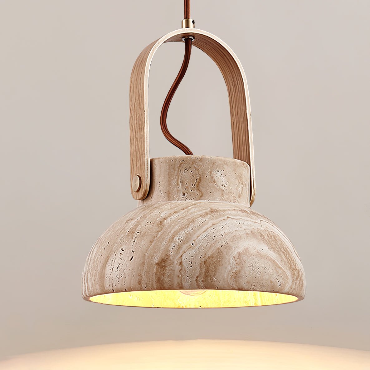 Aveline Travertine Pendant Light - Vakkerlight