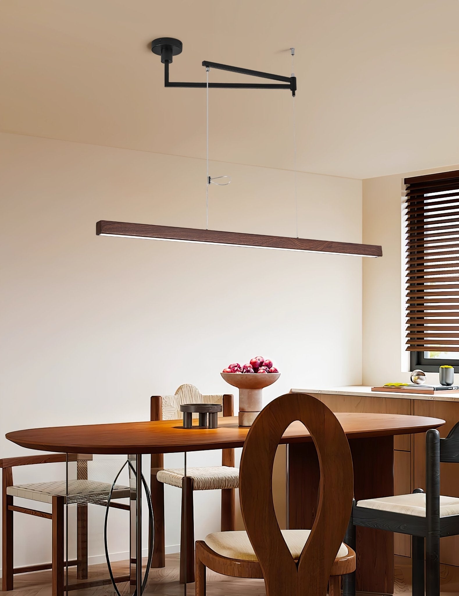 Axis Swing Arm Linear Pendant Light - Vakkerlight
