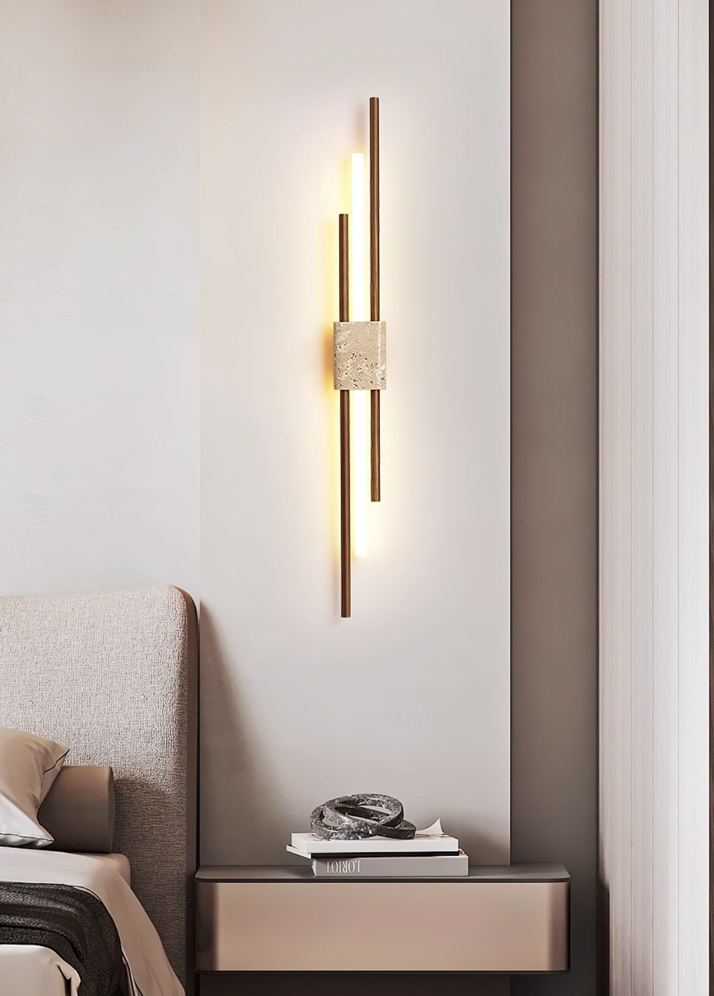 Axis Applique Murale Minimaliste en Bois Terra