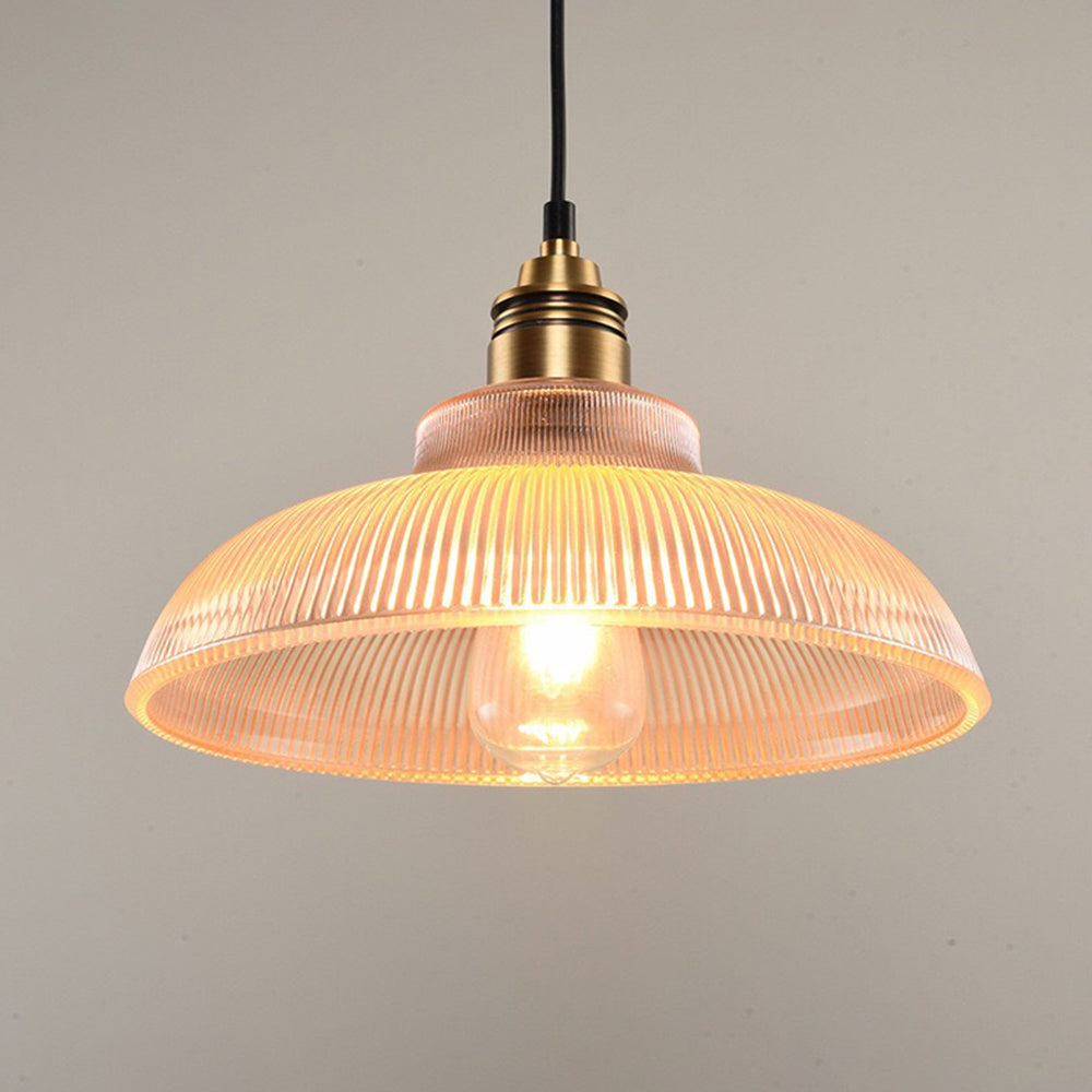 Valentina Industrie LED Suspension Clair/Ambre Chambre à coucher/Restaurant