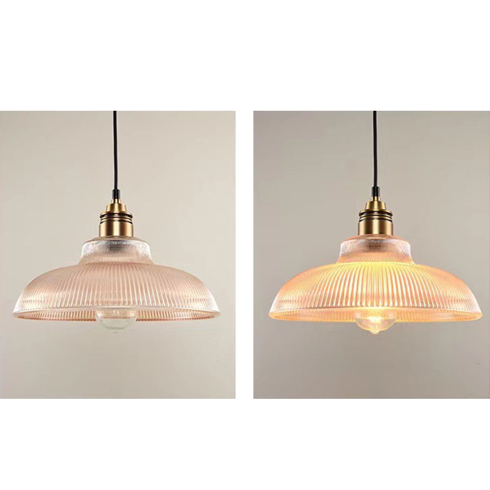 Valentina Industrie LED Suspension Clair/Ambre Chambre à coucher/Restaurant