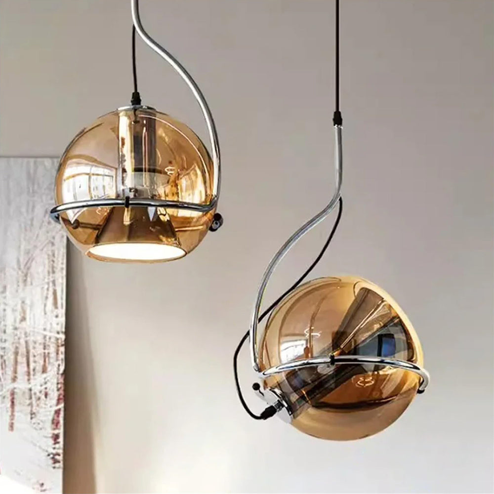 Valentina Américain Vintage Suspension Verre Salon/Chambre À Coucher
