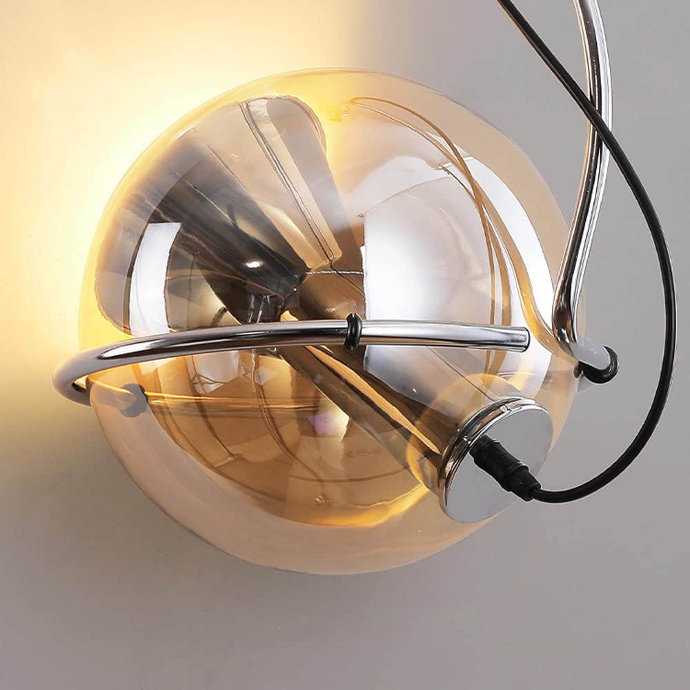 Valentina Américain Vintage Suspension Verre Salon/Chambre À Coucher