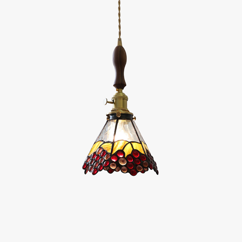 Tiffany Vintage Suspension Verre Chambre À Coucher/Salle À Manger