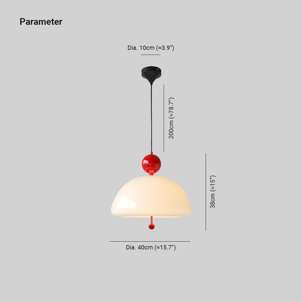 Valentina Moderne Suspension Métal Verre Chambre À Coucher