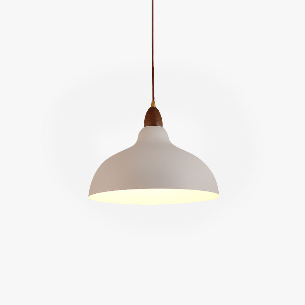 Valentina Suspension Bol Moderne, Métal, Noir/Blanc, Salon