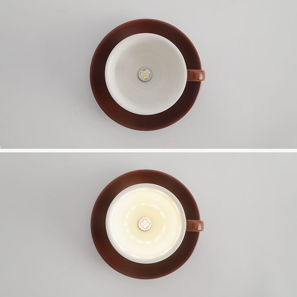 Aria Moderne Tasses à Café Céramique Plafonnier Bleu/Rose/Jaune
